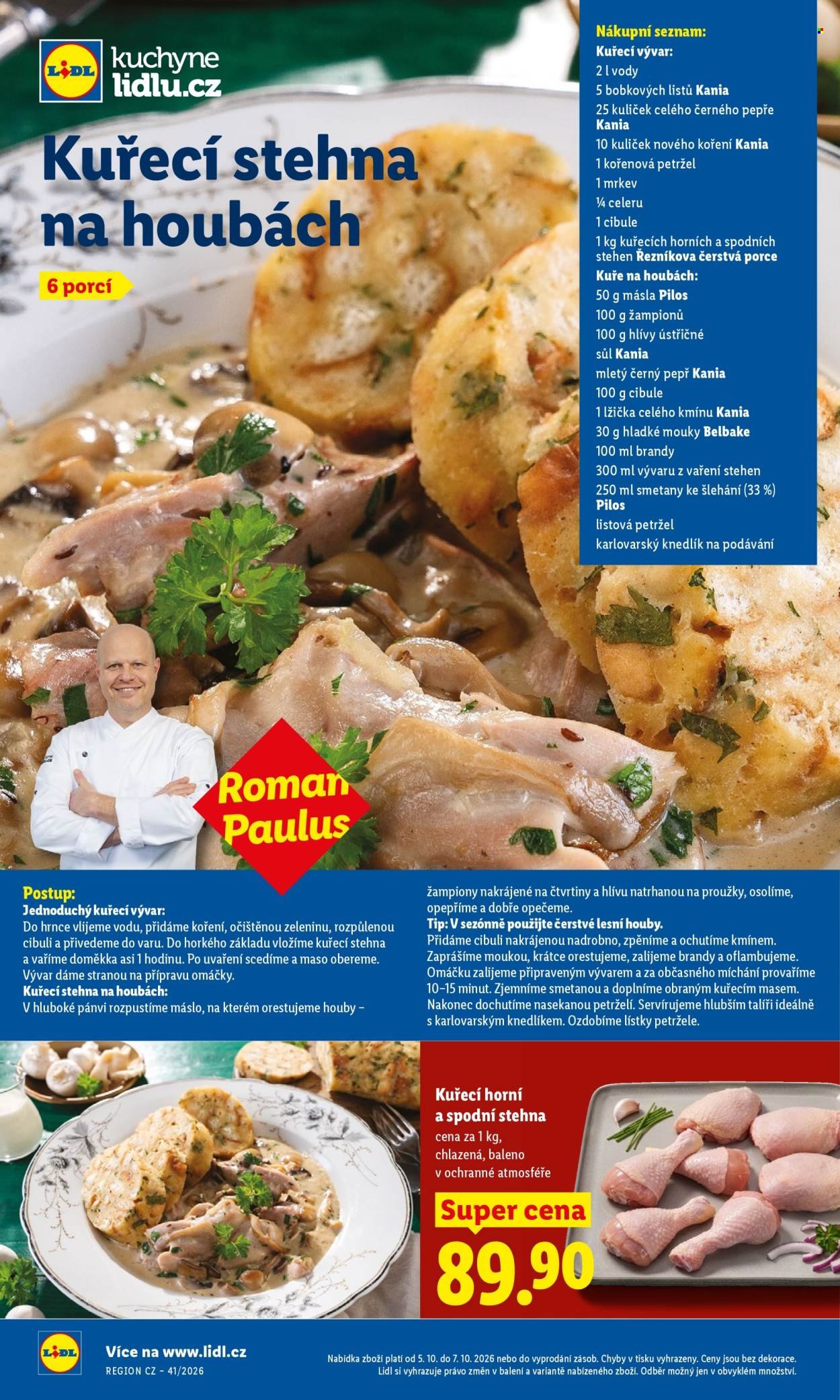 LIDL leták - Od pondělí 5.10.2026