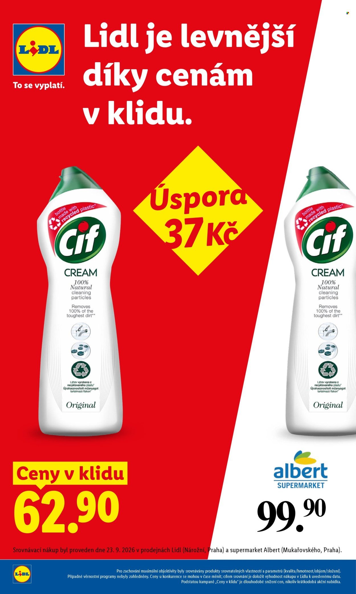 LIDL leták - Od pondělí 5.10.2026