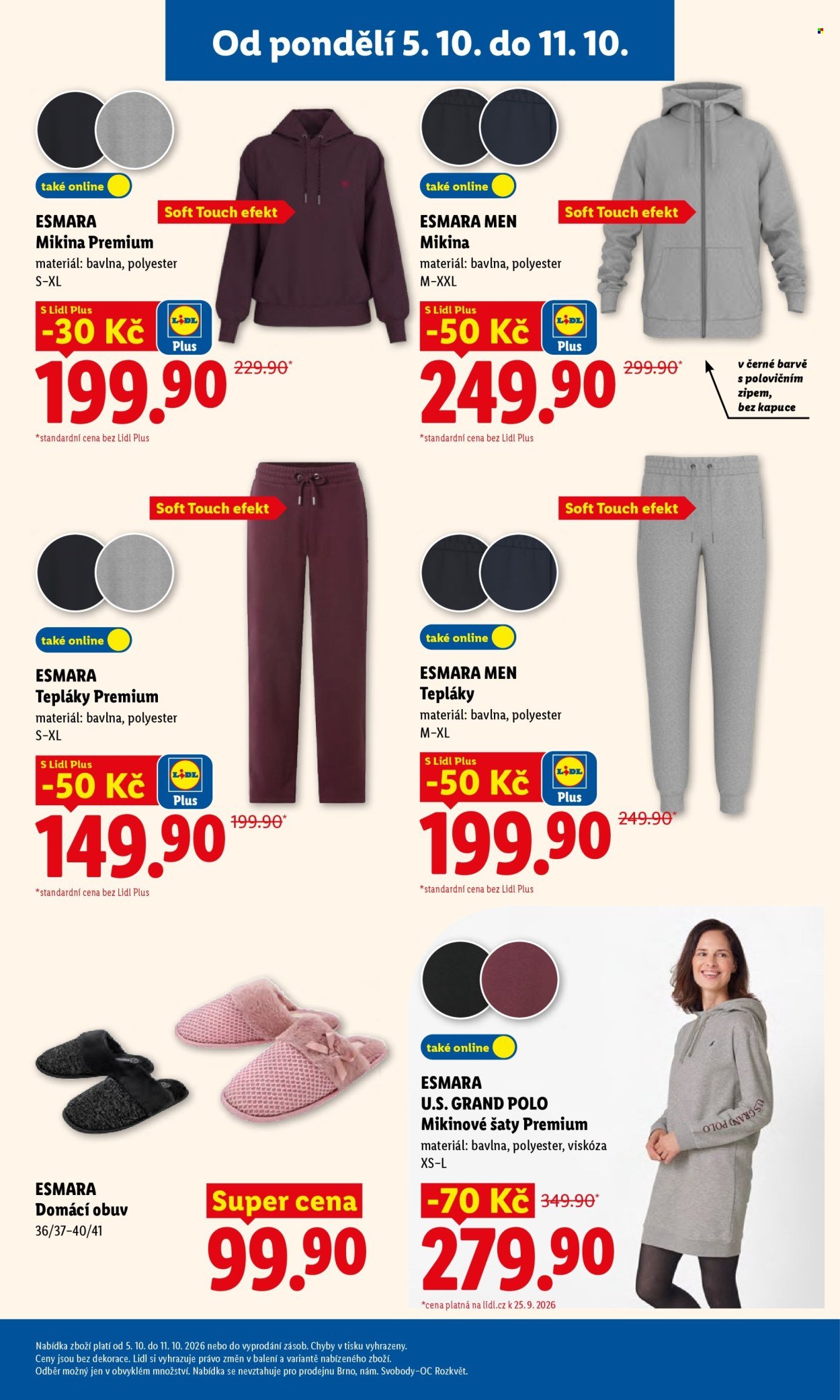 LIDL leták - Od pondělí 5.10.2026