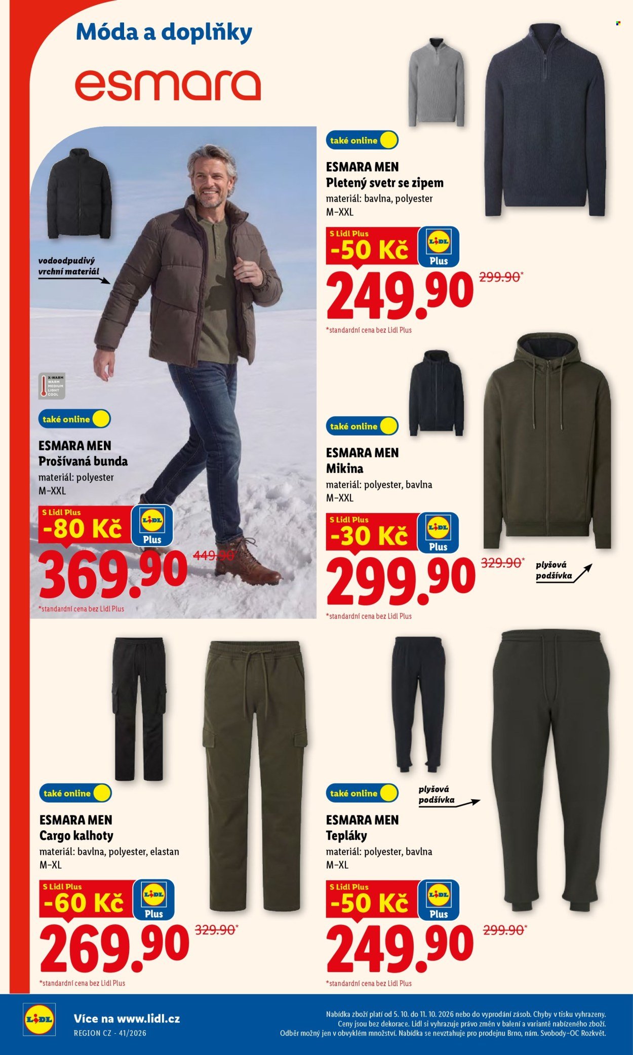 LIDL leták - Od pondělí 5.10.2026