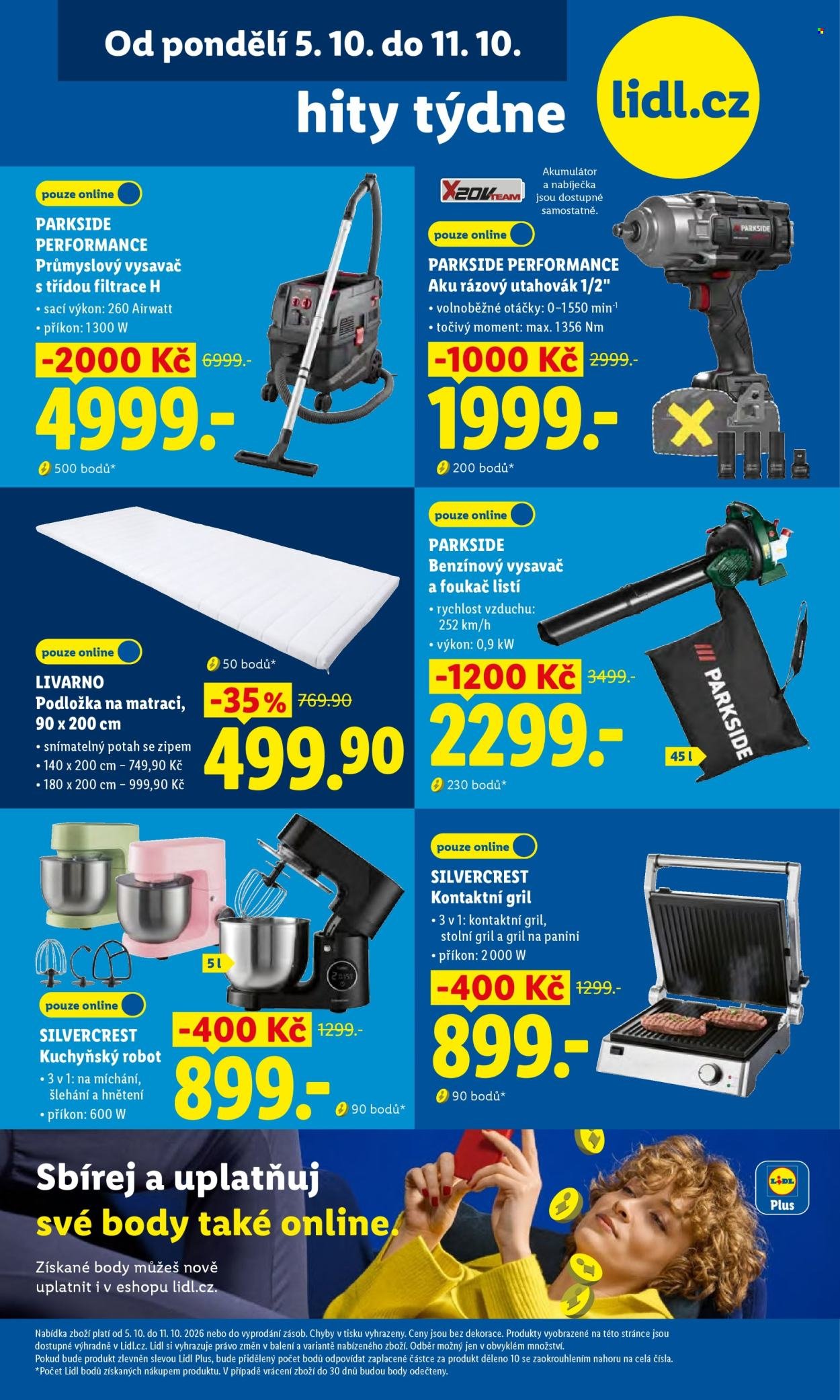 LIDL leták - Od pondělí 5.10.2026