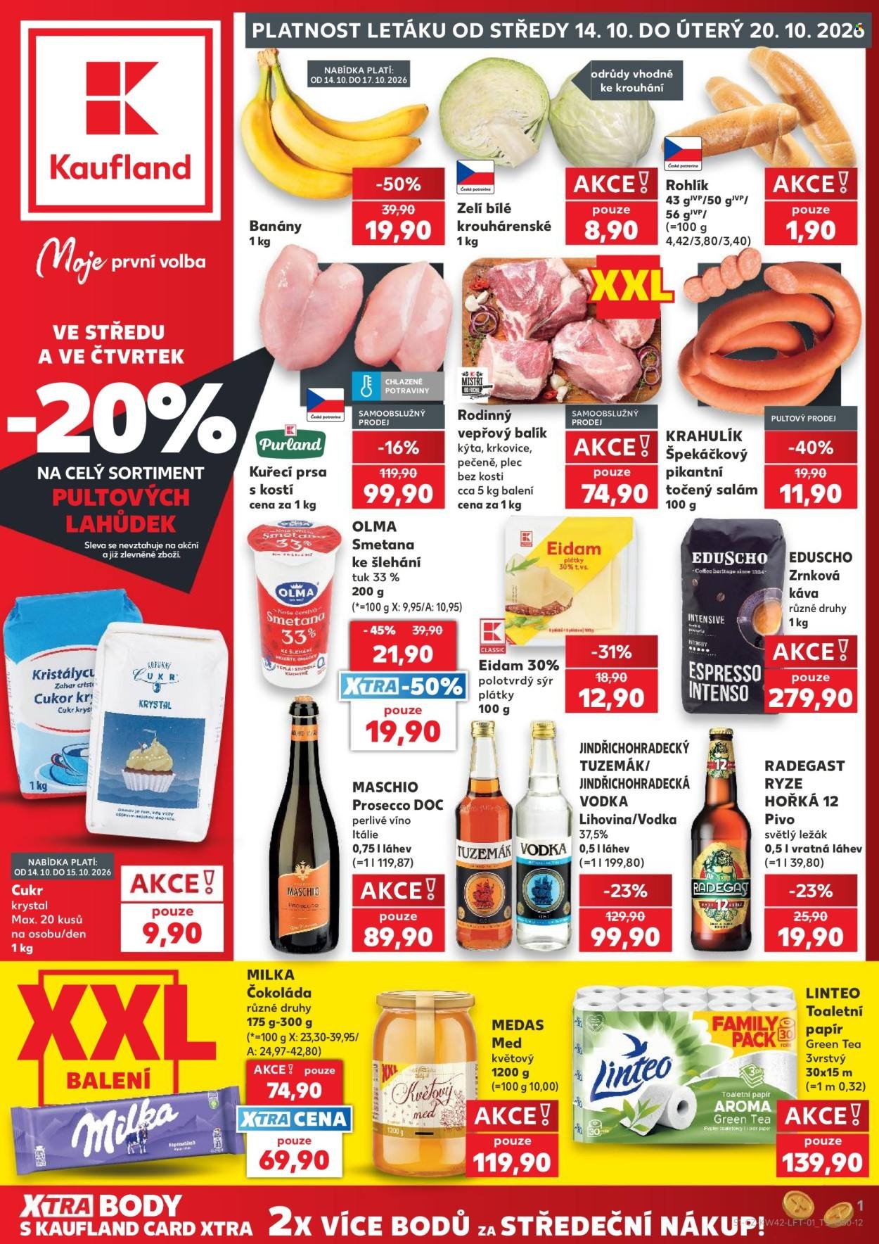 KAUFLAND leták - Od středy 14.10.2026