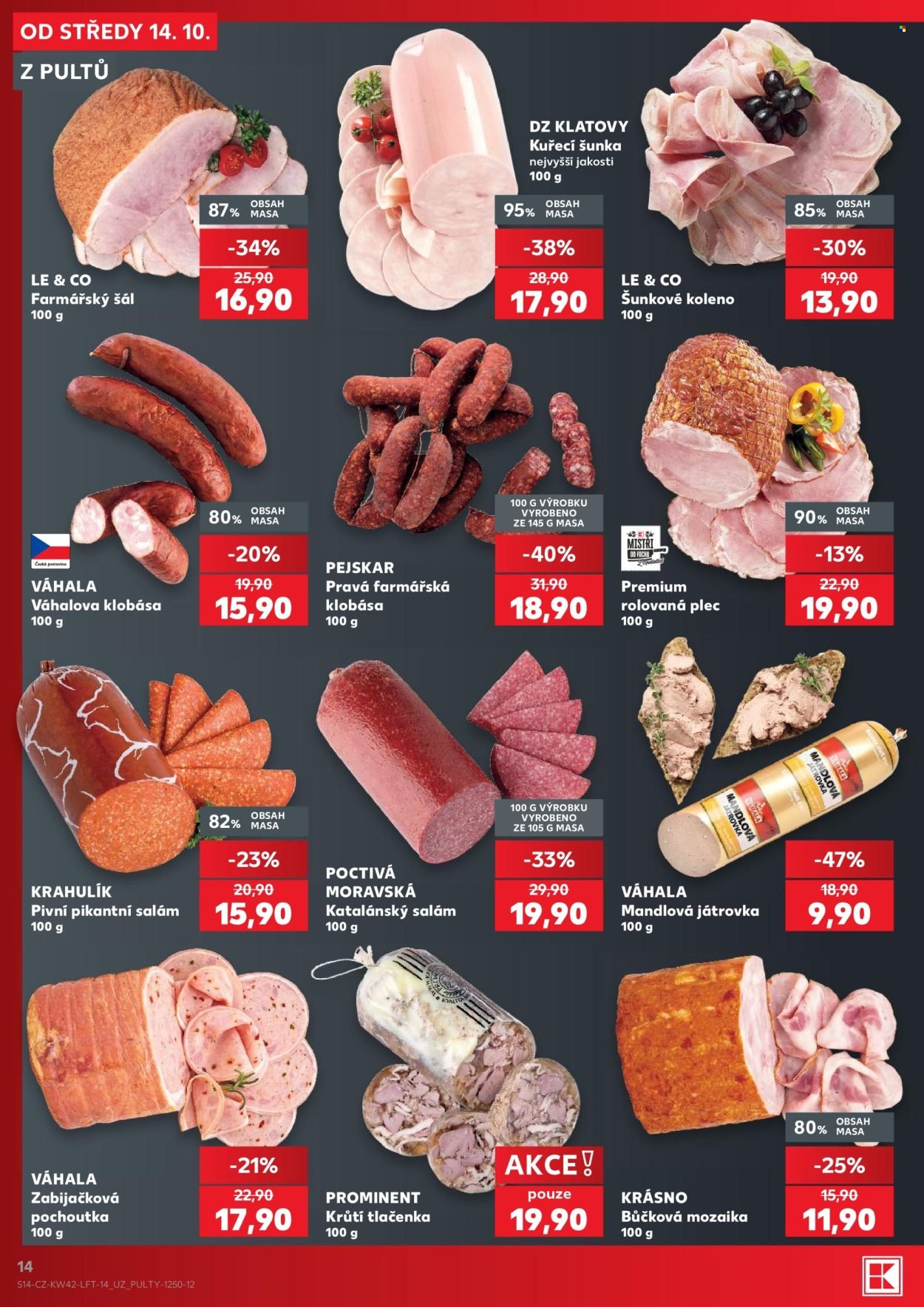 KAUFLAND leták - Od středy 14.10.2026