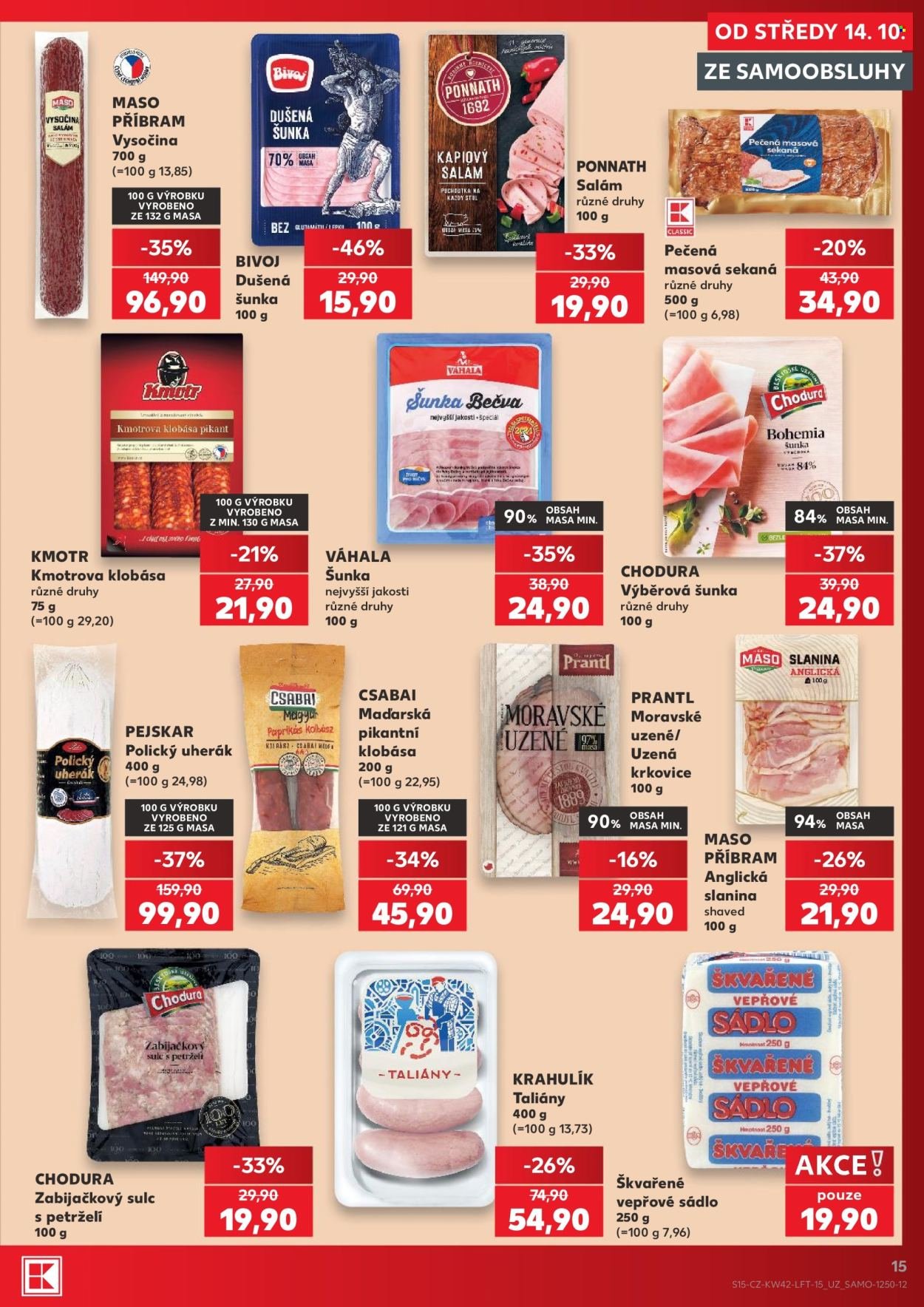 KAUFLAND leták - Od středy 14.10.2026