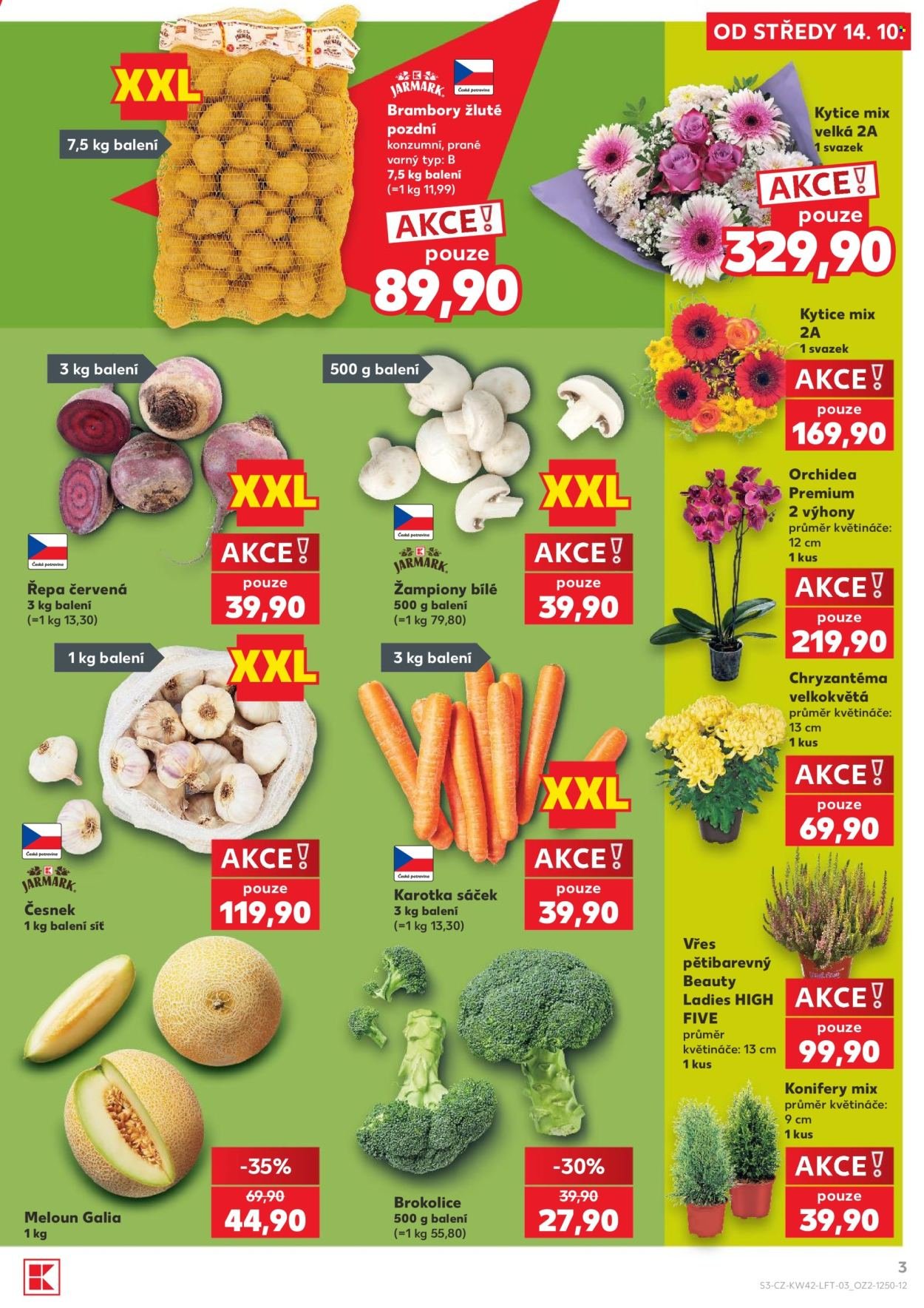 KAUFLAND leták - Od středy 14.10.2026