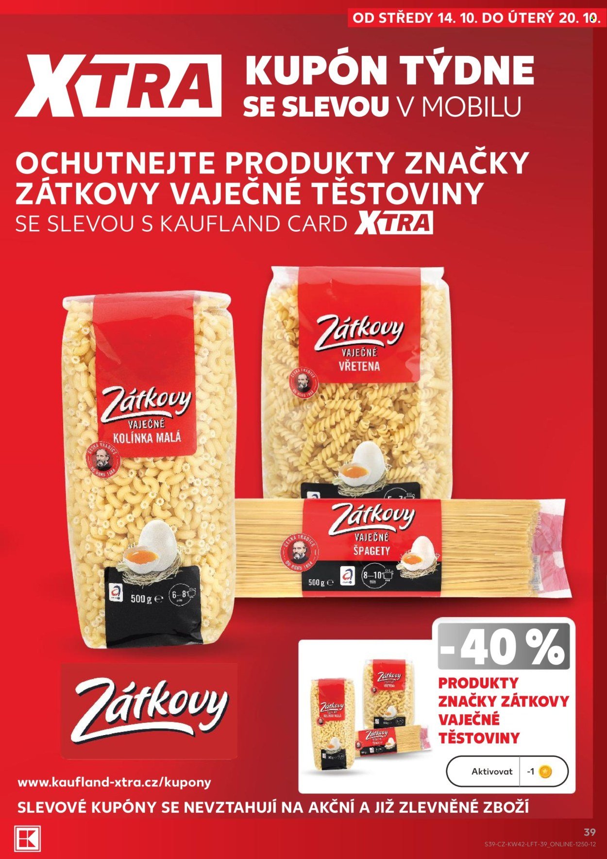 KAUFLAND leták - Od středy 14.10.2026