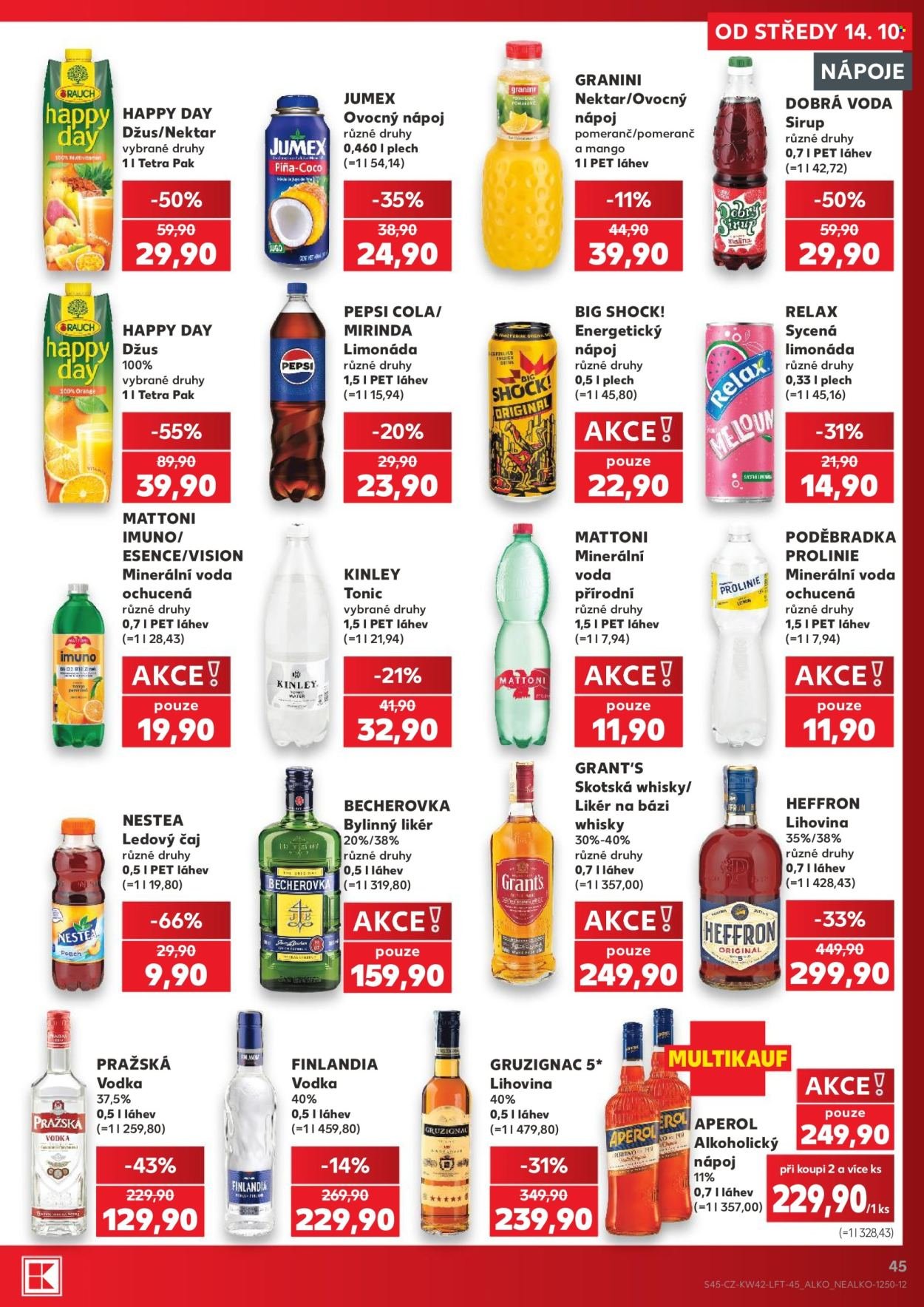 KAUFLAND leták - Od středy 14.10.2026