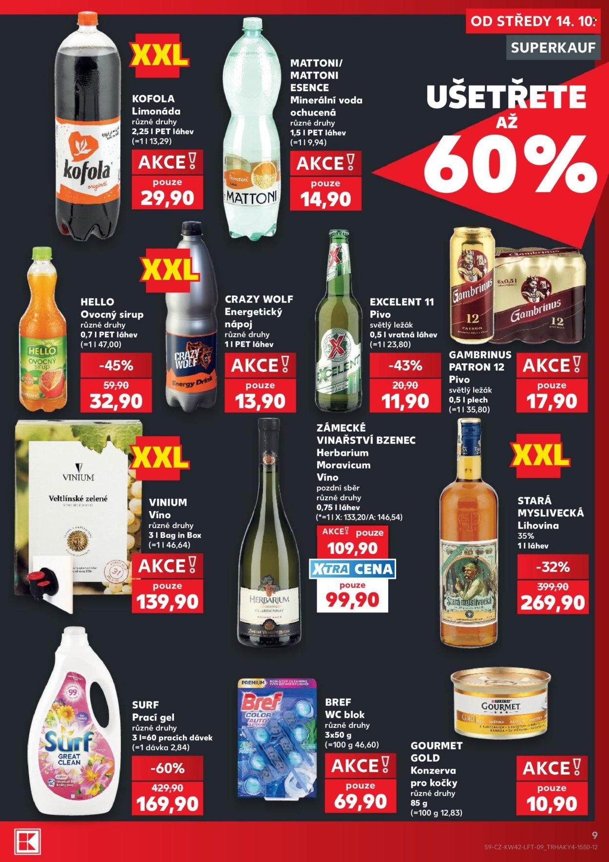 KAUFLAND leták - Od středy 14.10.2026