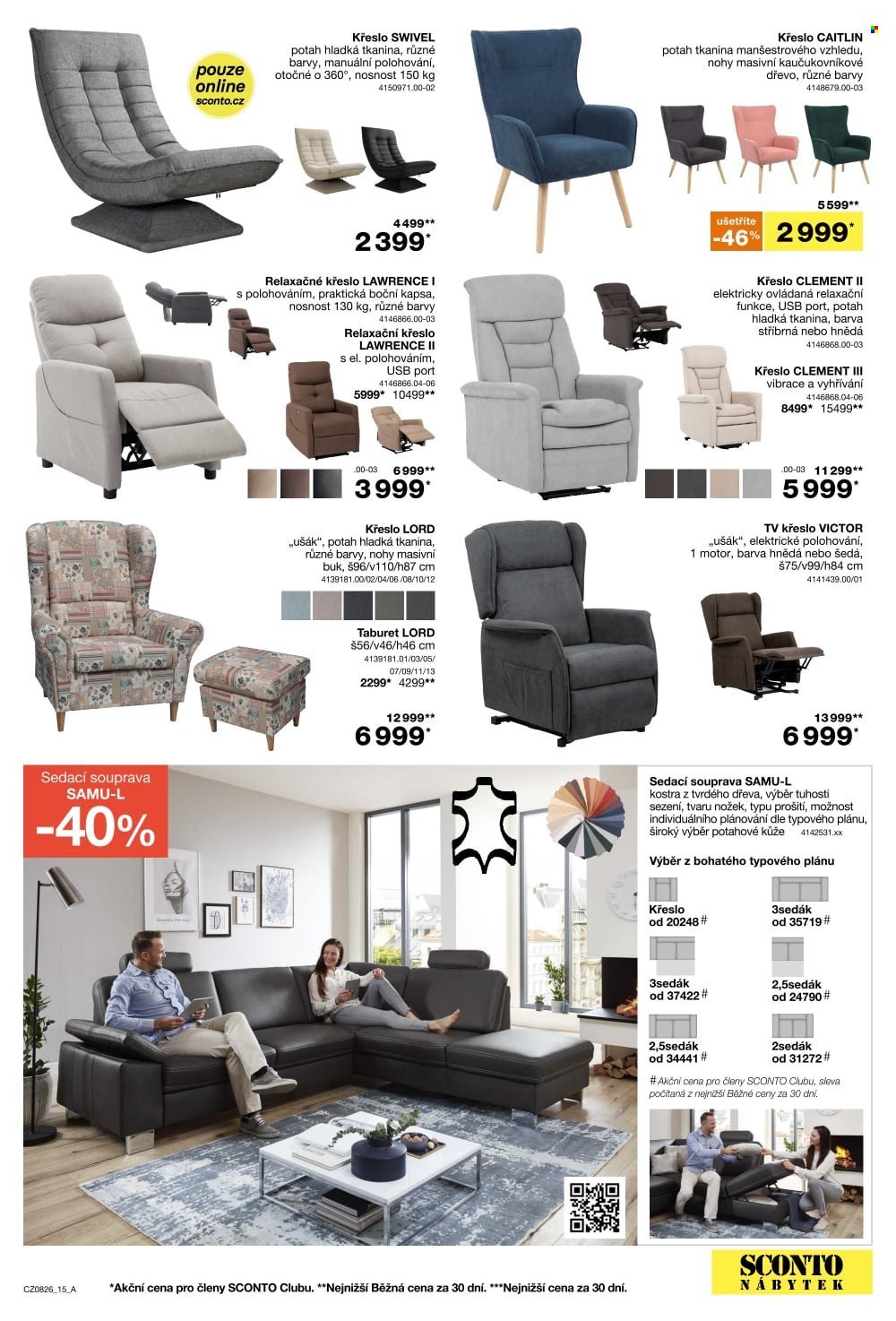 SCONTO NÁBYTEK leták - 1+1 zdarma na matrace, rošty a toppery