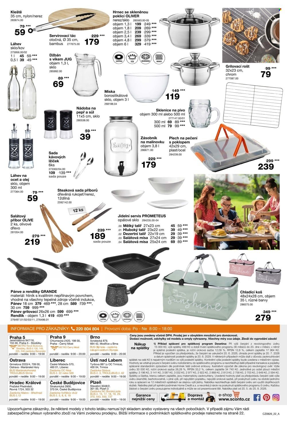 SCONTO NÁBYTEK leták - 1+1 zdarma na matrace, rošty a toppery