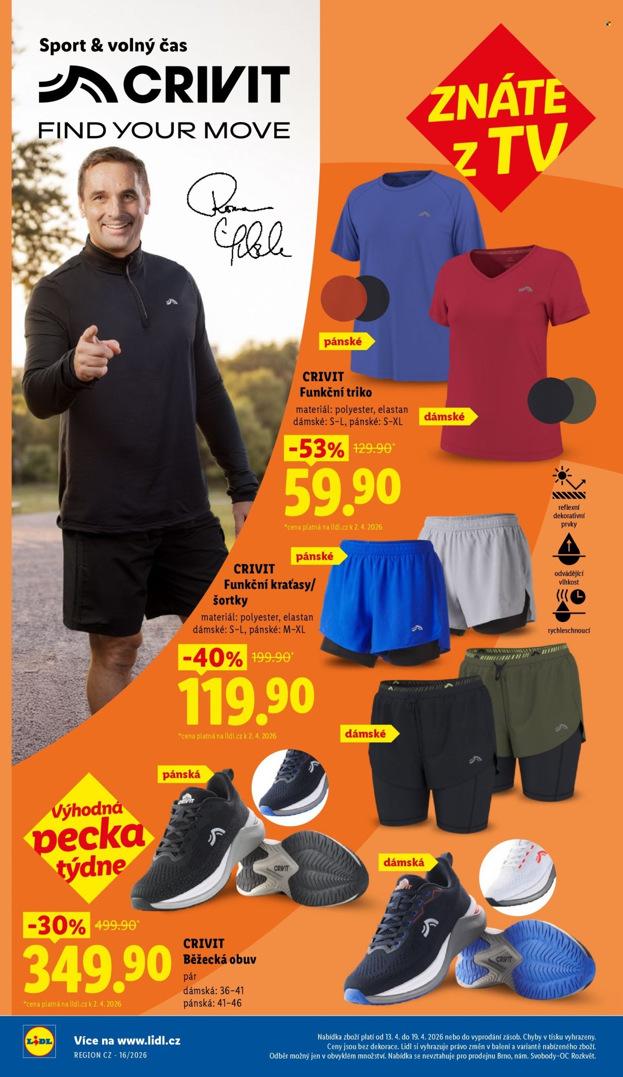 LIDL leták - Spotřební zboží (2026-04-13 - 2026-04-19)