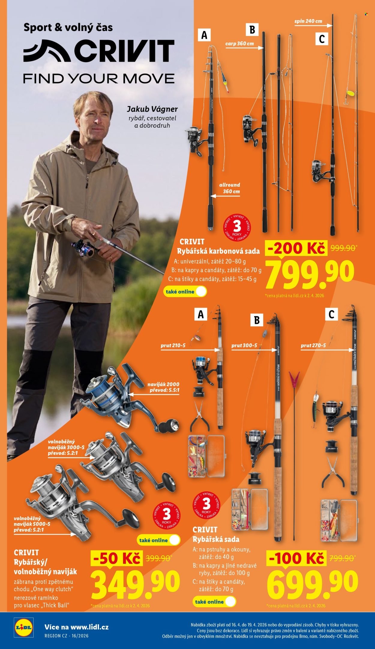 LIDL leták - Spotřební zboží (2026-04-13 - 2026-04-19)