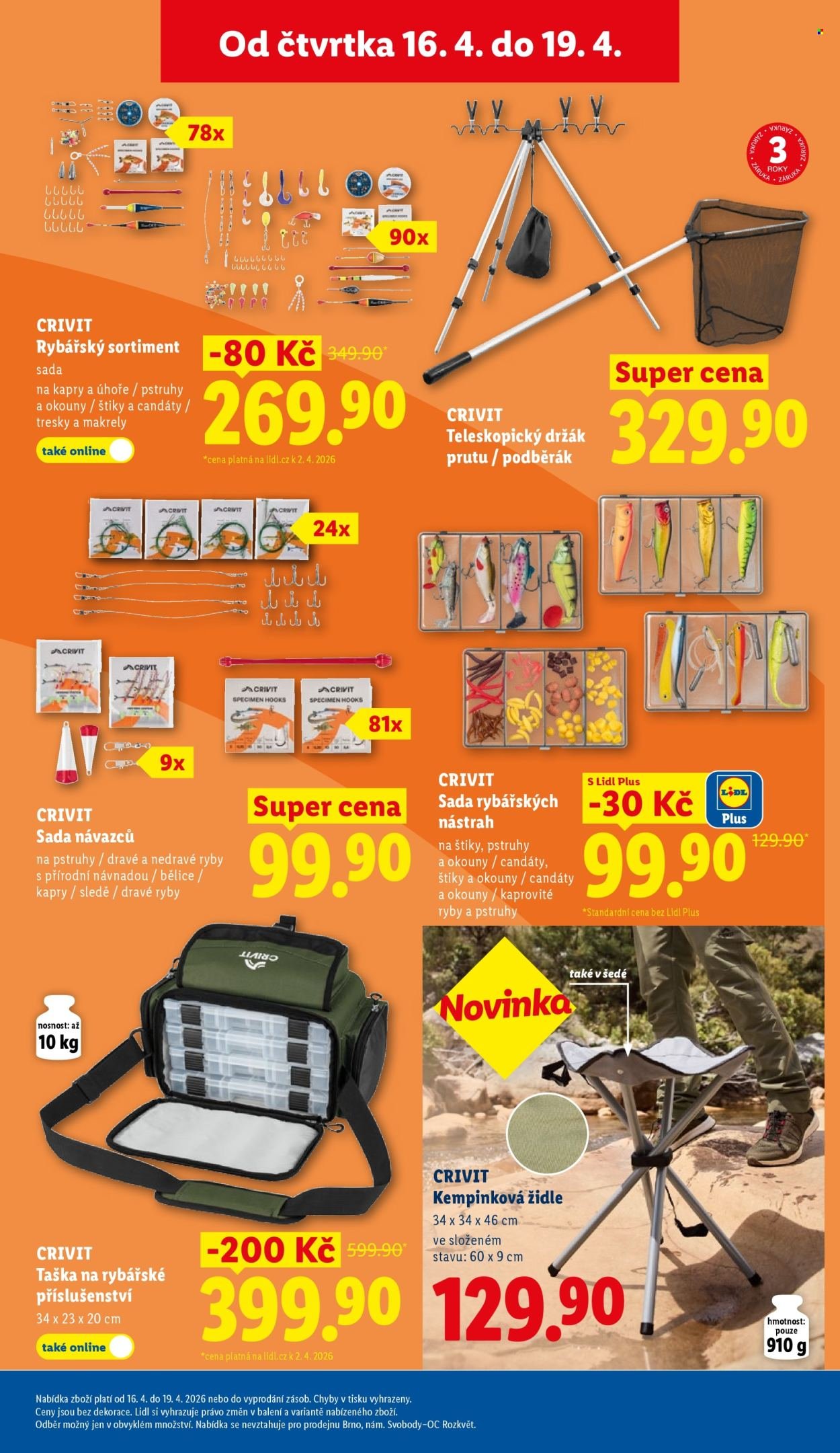 LIDL leták - Spotřební zboží (2026-04-13 - 2026-04-19)