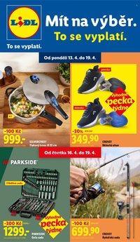 LIDL leták - Spotřební zboží (2026-04-13 - 2026-04-19)