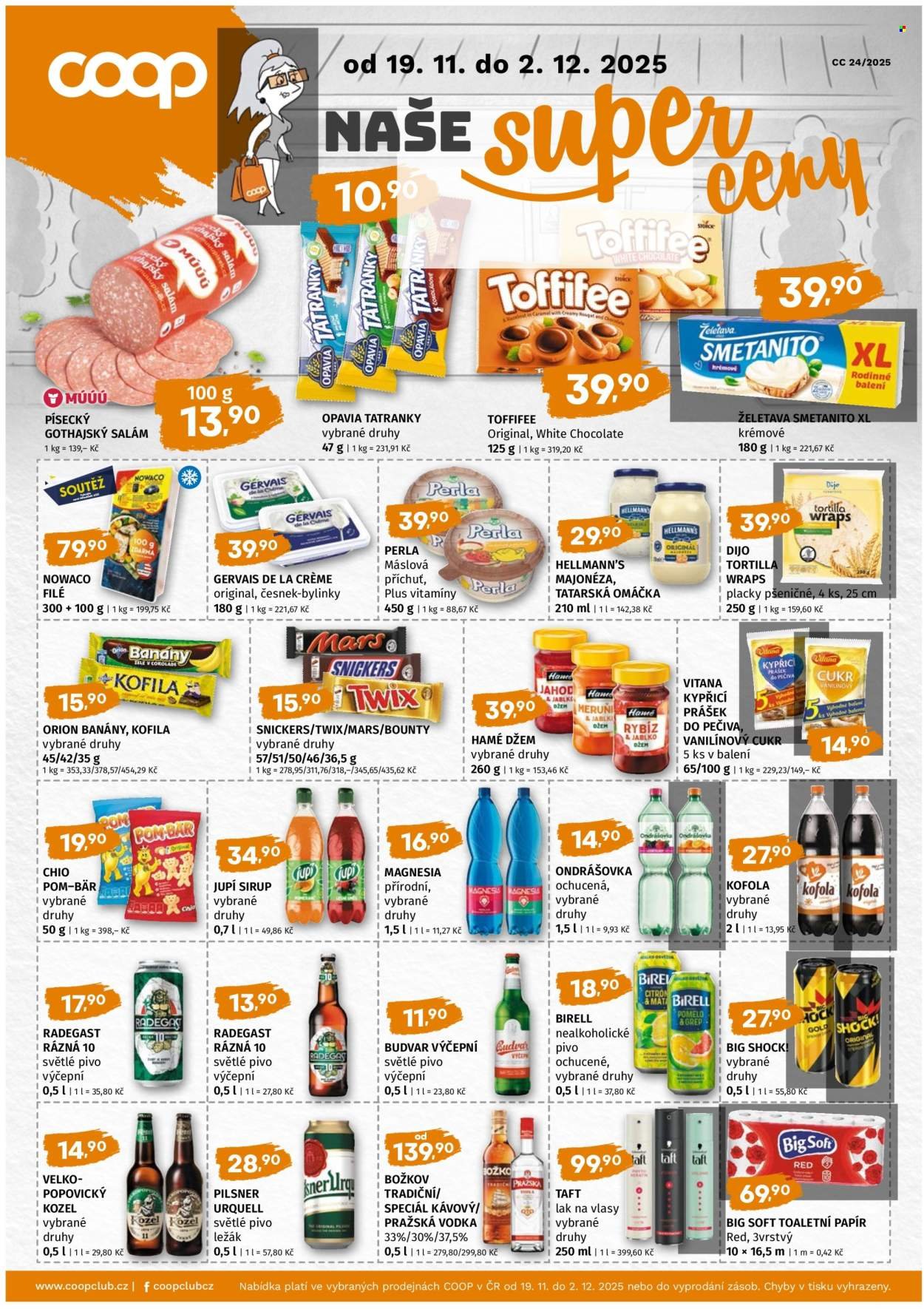 TREFA COOP leták - Od středy 19.11.2025 (2025-11-19 - 2025-12-02)