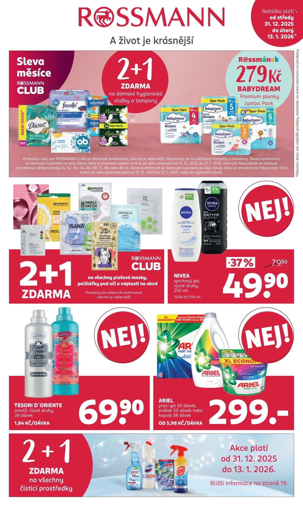 ROSSMANN leták - Od středy 31.12.2025 (2025-12-31 - 2026-01-13)