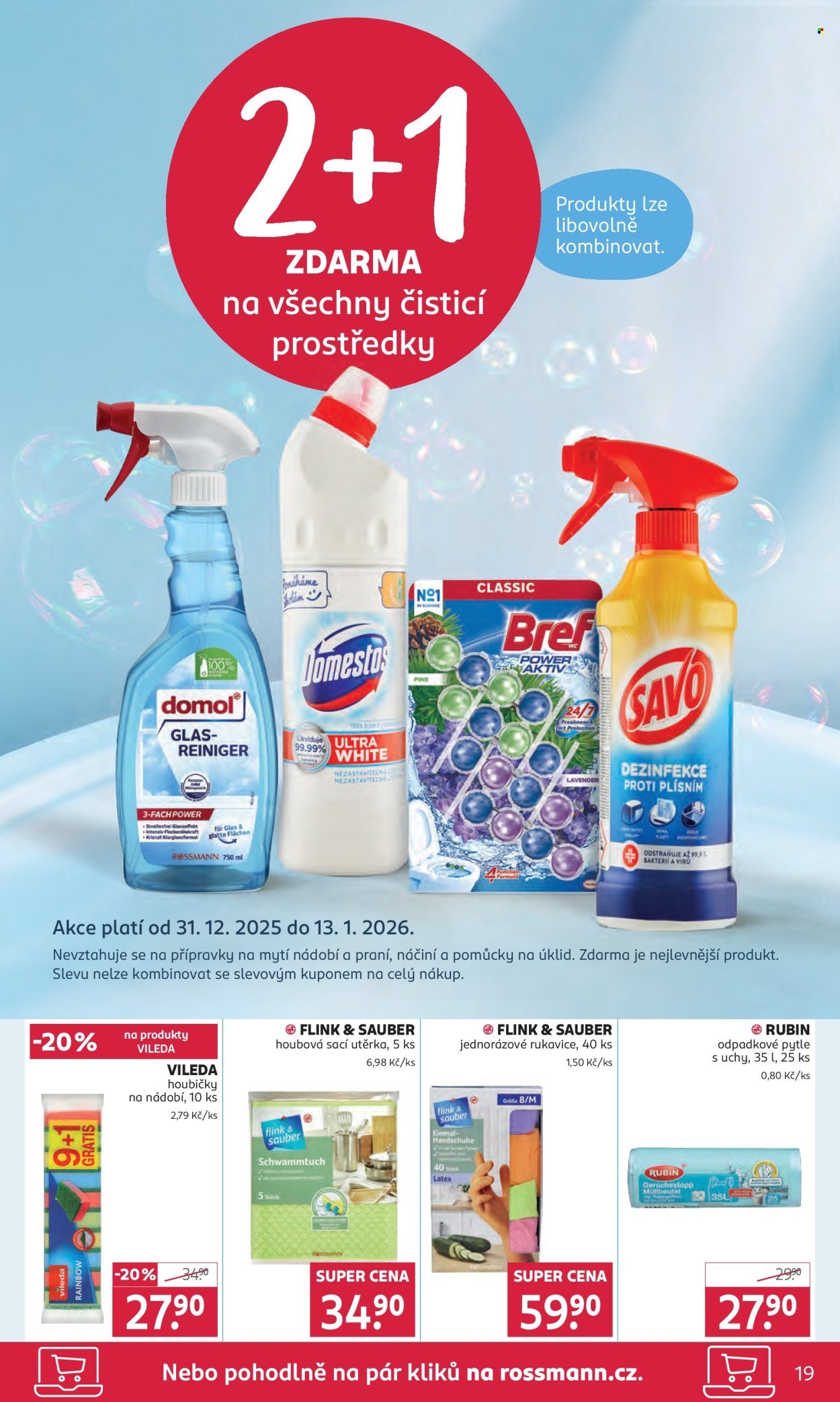 ROSSMANN leták - Od středy 31.12.2025 (2025-12-31 - 2026-01-13)