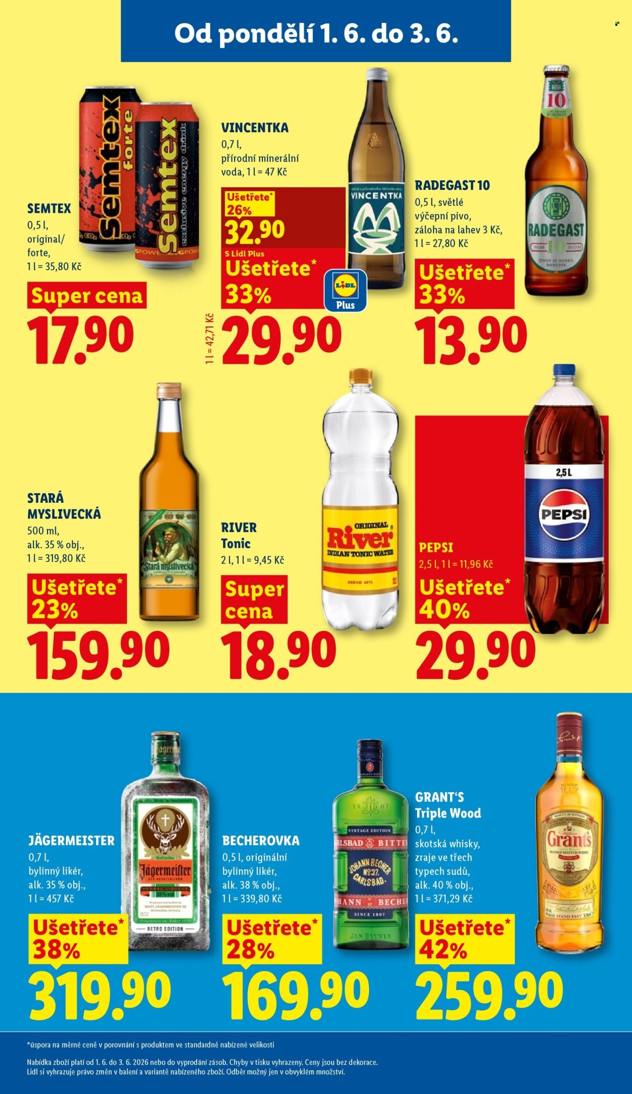LIDL leták - Od pondělí 1.6.2026 (2026-06-01 - 2026-06-03)