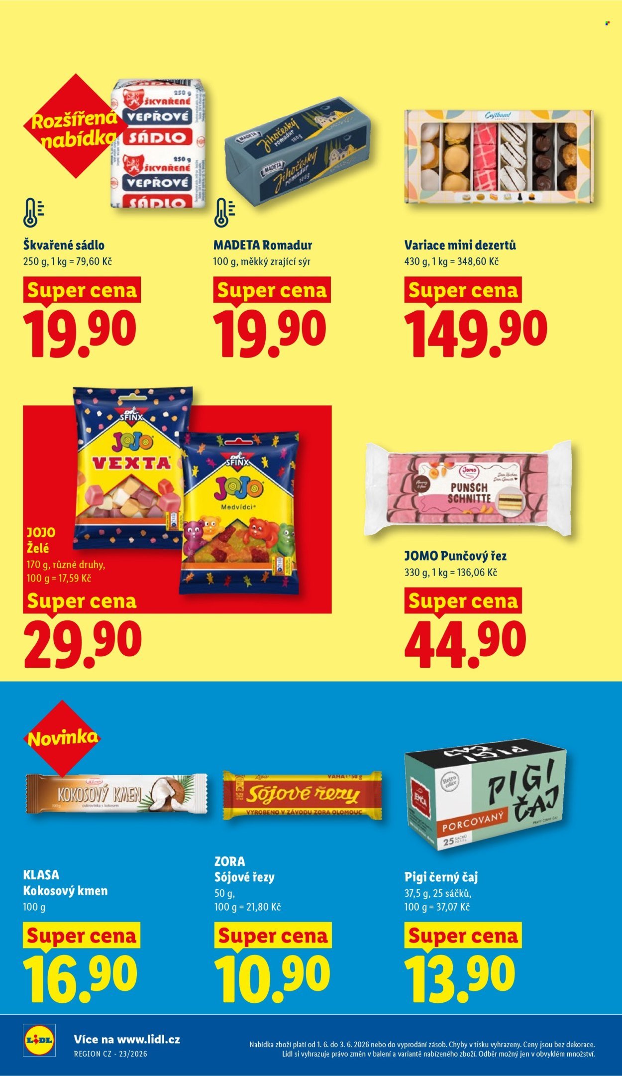 LIDL leták - Od pondělí 1.6.2026 (2026-06-01 - 2026-06-03)