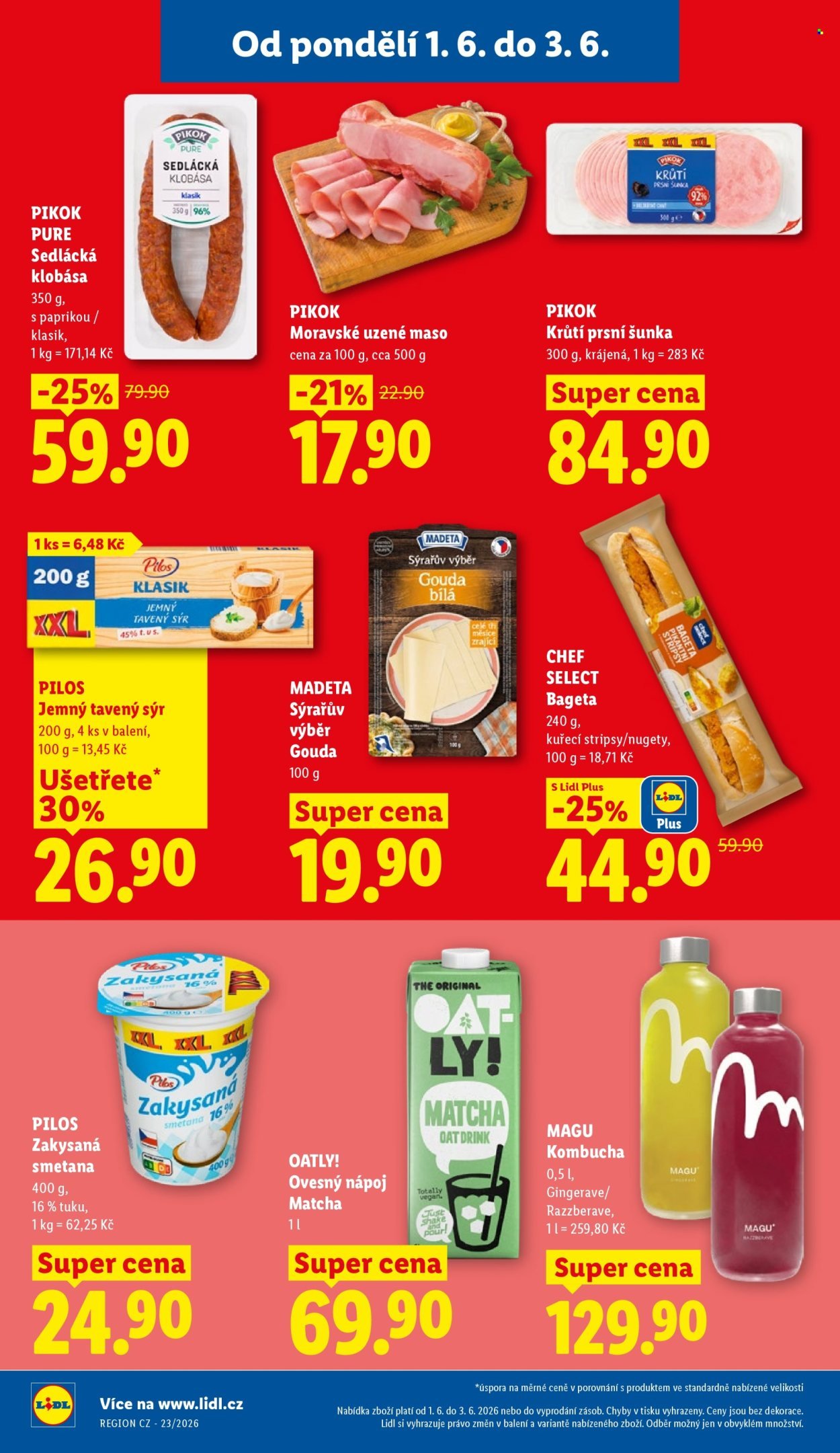 LIDL leták - Od pondělí 1.6.2026 (2026-06-01 - 2026-06-03)