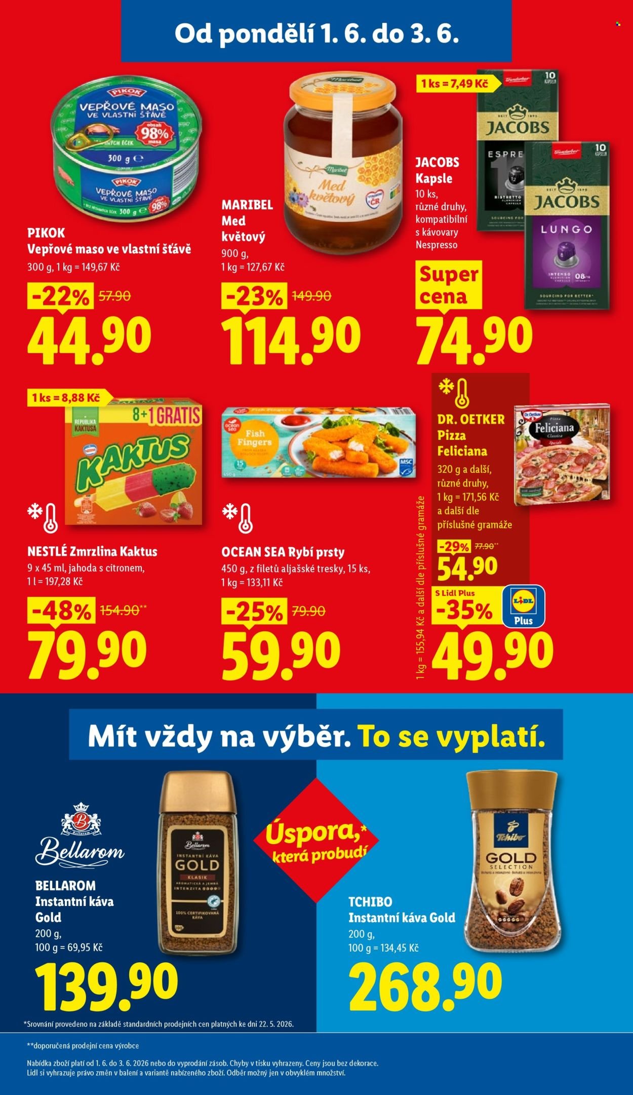 LIDL leták - Od pondělí 1.6.2026 (2026-06-01 - 2026-06-03)