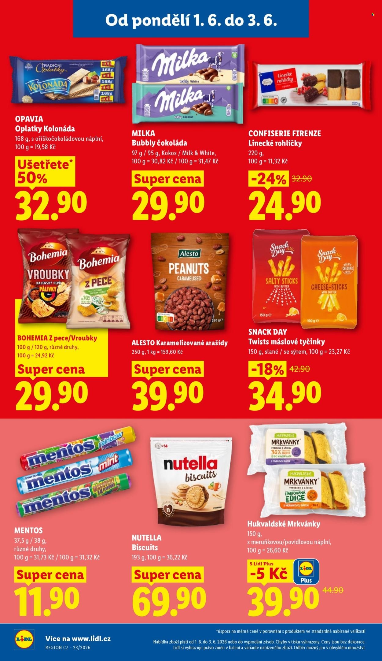 LIDL leták - Od pondělí 1.6.2026 (2026-06-01 - 2026-06-03)