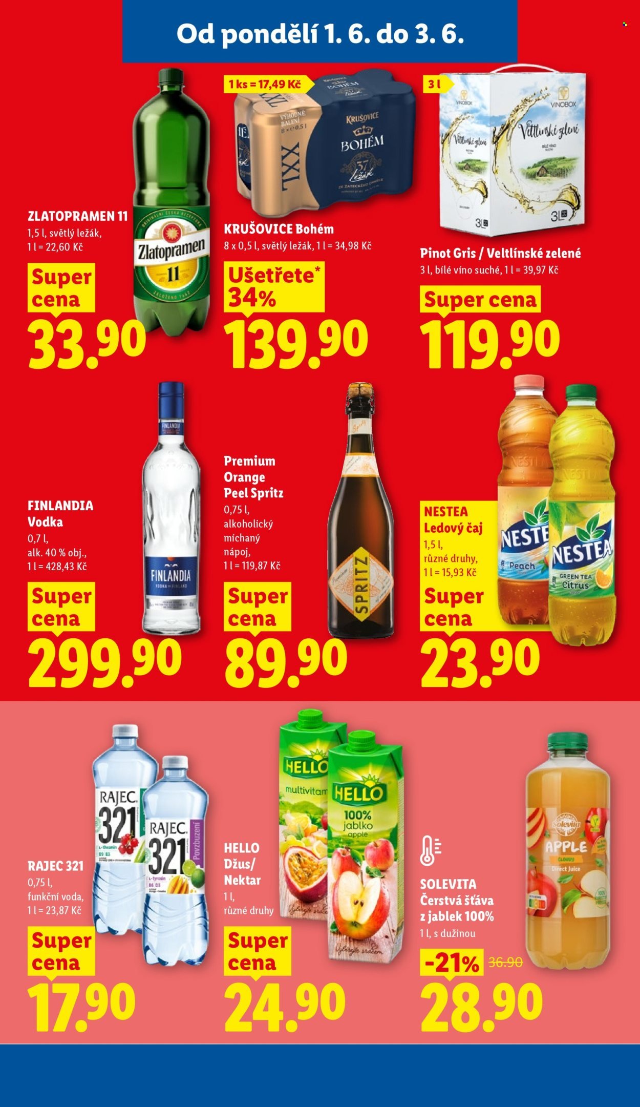 LIDL leták - Od pondělí 1.6.2026 (2026-06-01 - 2026-06-03)