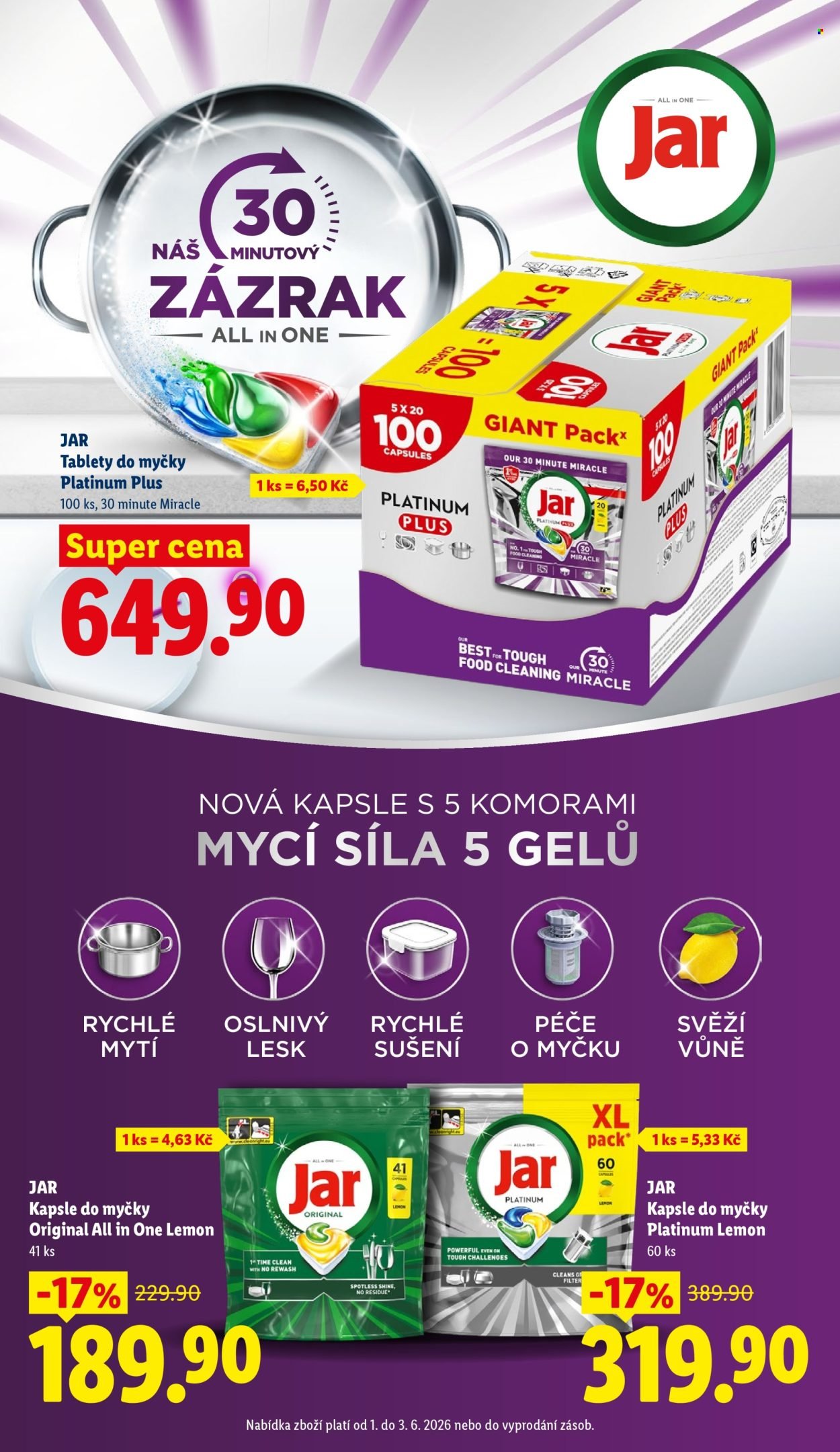 LIDL leták - Od pondělí 1.6.2026 (2026-06-01 - 2026-06-03)