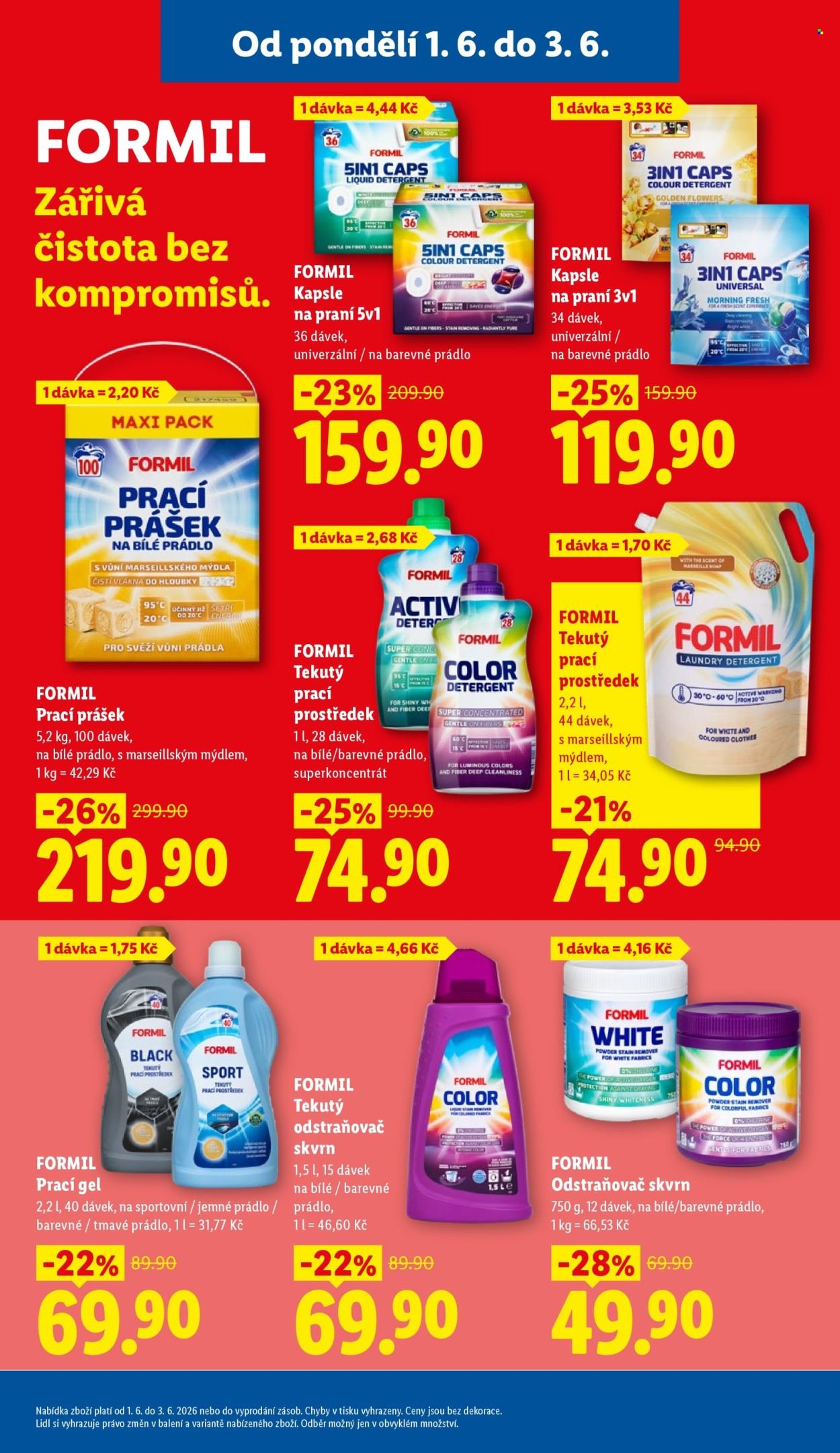 LIDL leták - Od pondělí 1.6.2026 (2026-06-01 - 2026-06-03)