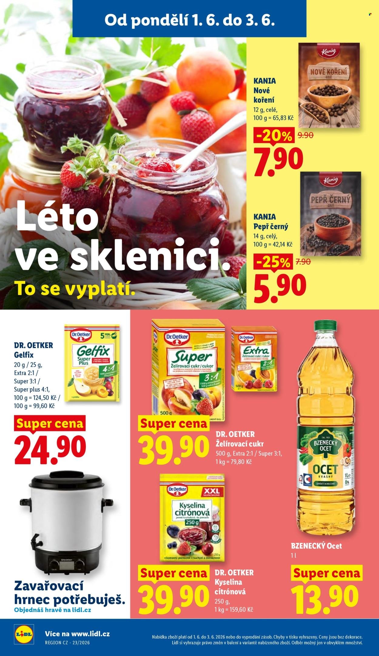 LIDL leták - Od pondělí 1.6.2026 (2026-06-01 - 2026-06-03)