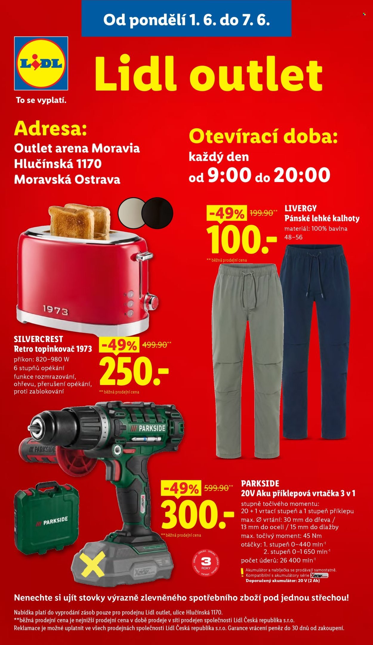 LIDL leták - Od pondělí 1.6.2026 (2026-06-01 - 2026-06-03)