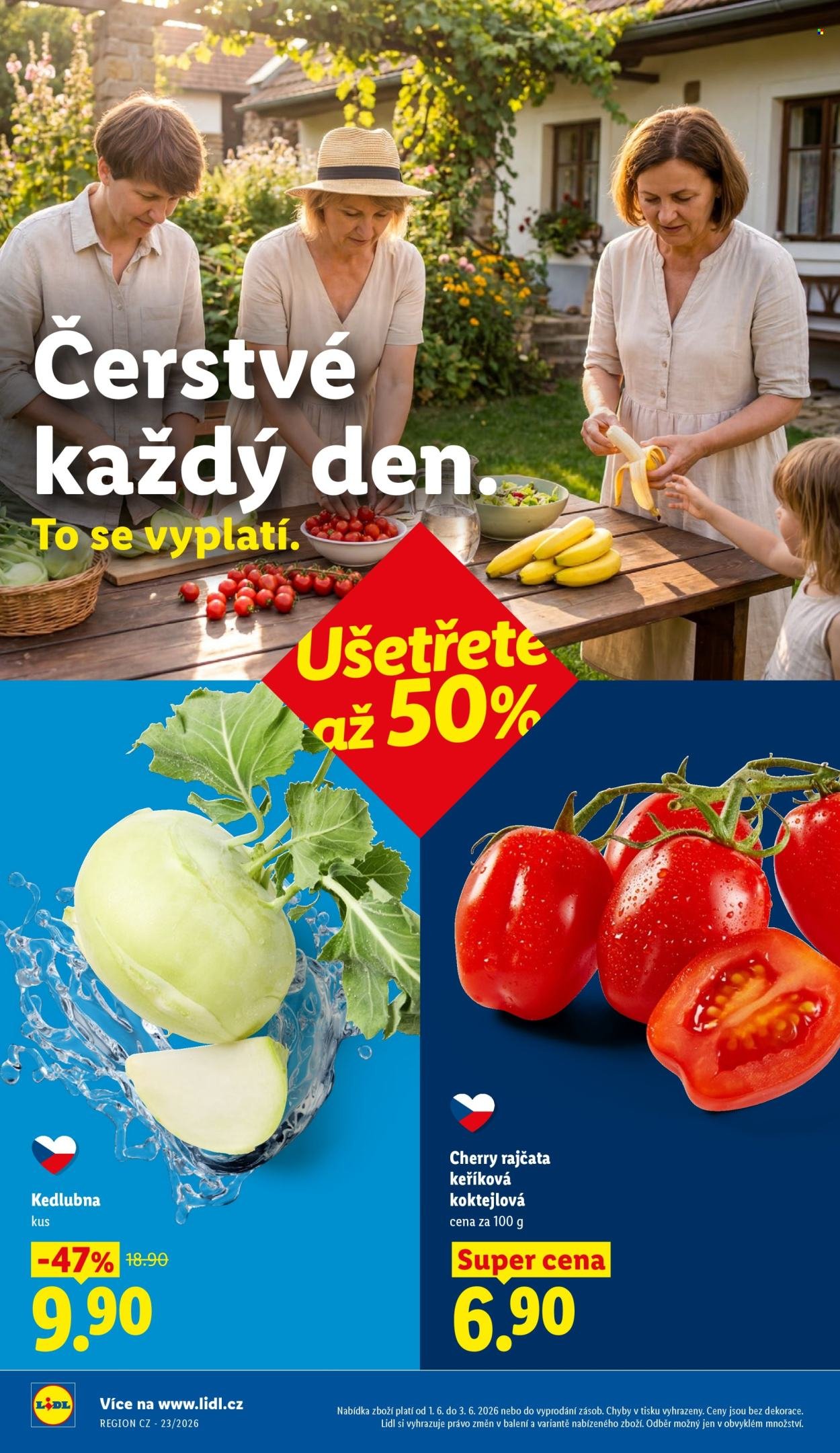 LIDL leták - Od pondělí 1.6.2026 (2026-06-01 - 2026-06-03)