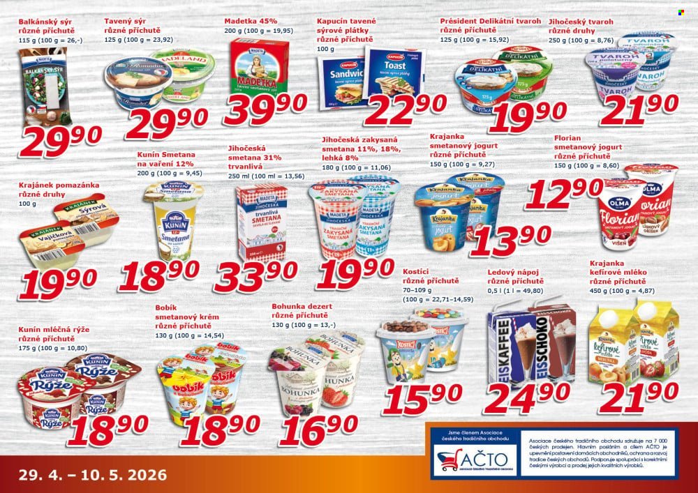 ESO MARKET leták - Od středy 29.4.2026 (2026-04-29 - 2026-05-10)