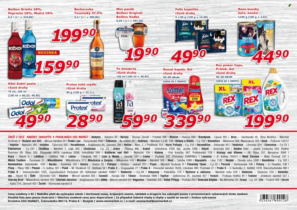 ESO MARKET leták - Od středy 29.4.2026 (2026-04-29 - 2026-05-10)