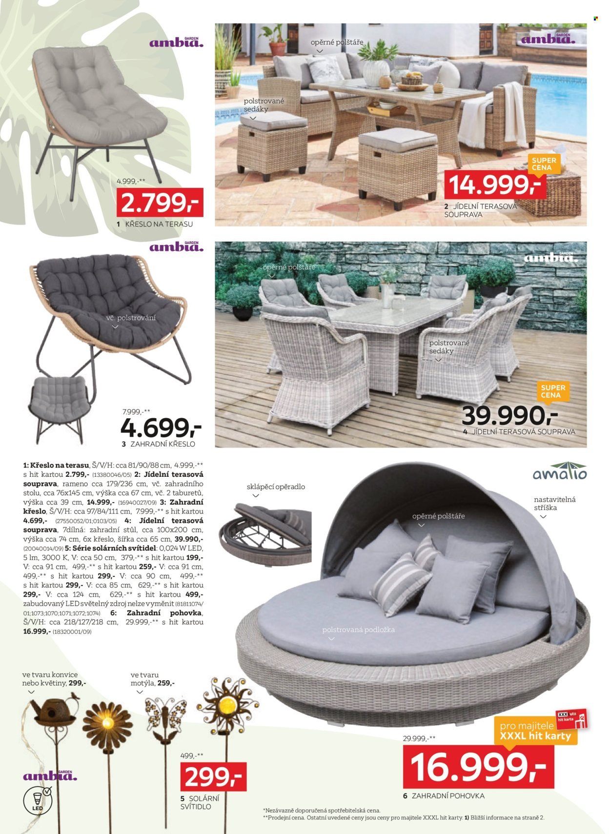 XXXLUTZ leták - Sleva až 30 % na zahradní nábytek (2026-04-07 - 2026-04-19)