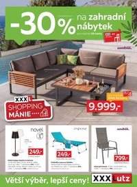 XXXLUTZ leták - Sleva až 30 % na zahradní nábytek (2026-04-07 - 2026-04-19)