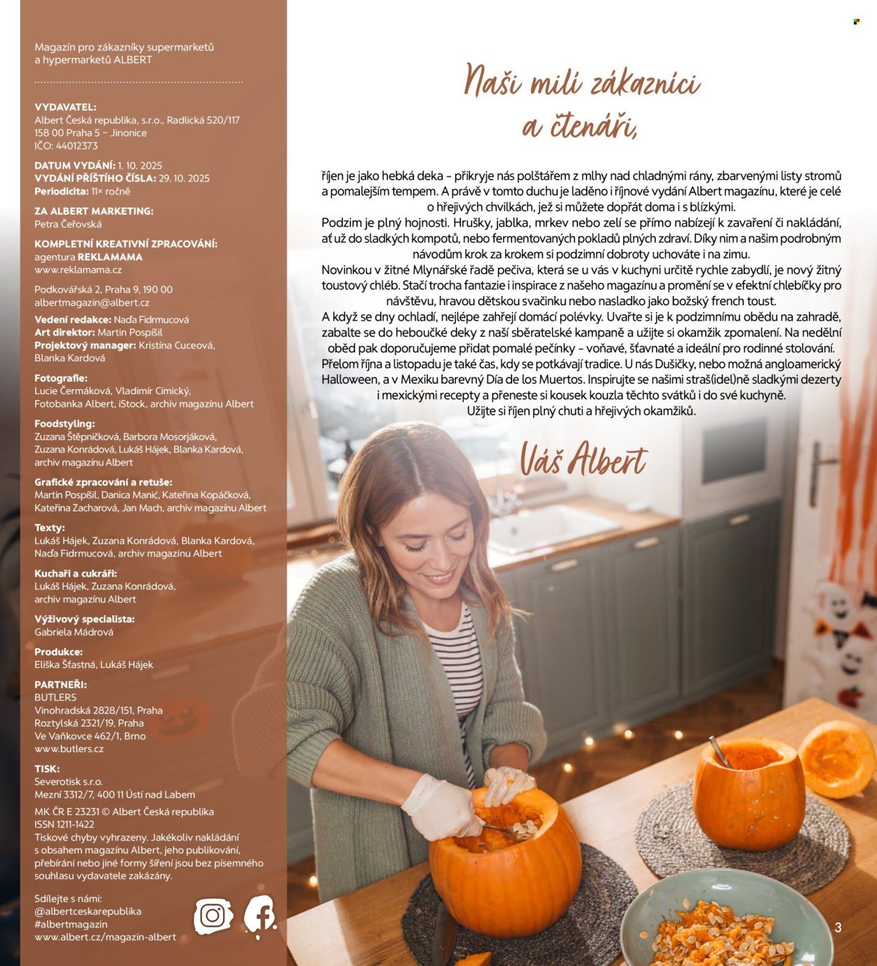 ALBERT leták - Magazín (2025-10-01 - 2025-10-28)