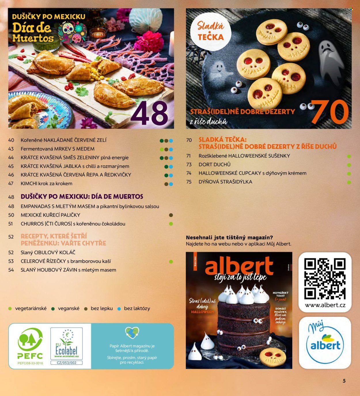 ALBERT leták - Magazín (2025-10-01 - 2025-10-28)