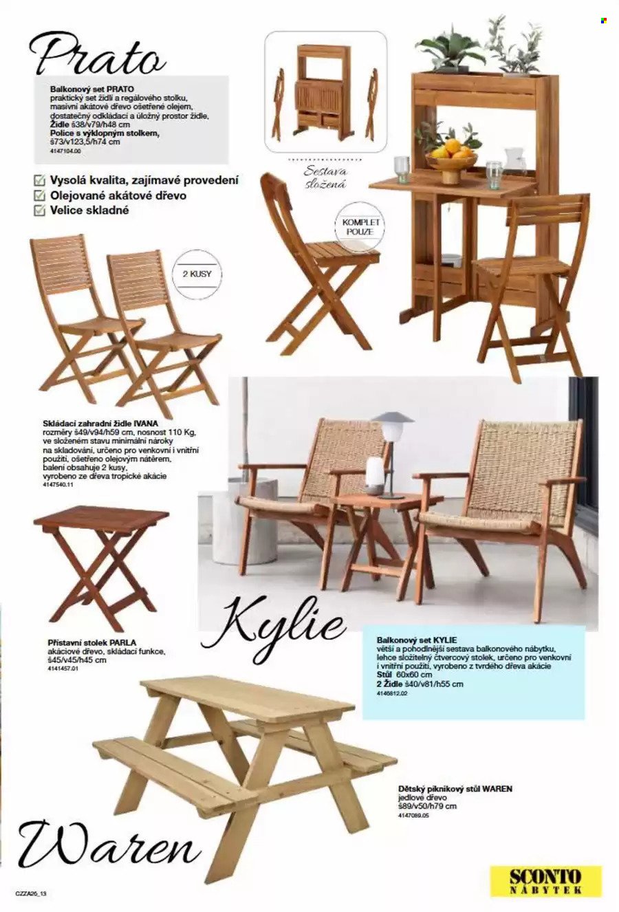 SCONTO NÁBYTEK leták - Zahradní katalog (2026-03-21)