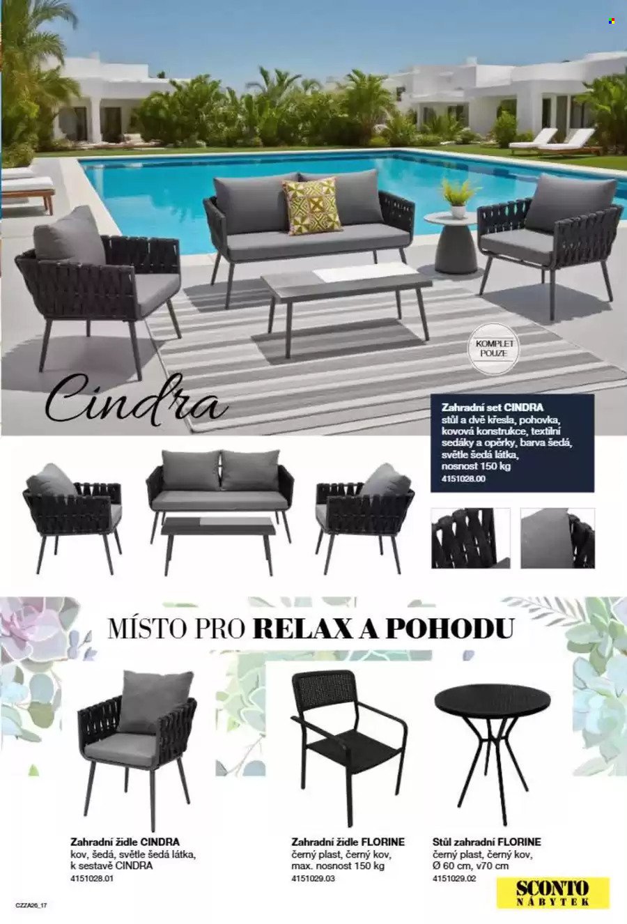 SCONTO NÁBYTEK leták - Zahradní katalog (2026-03-21)