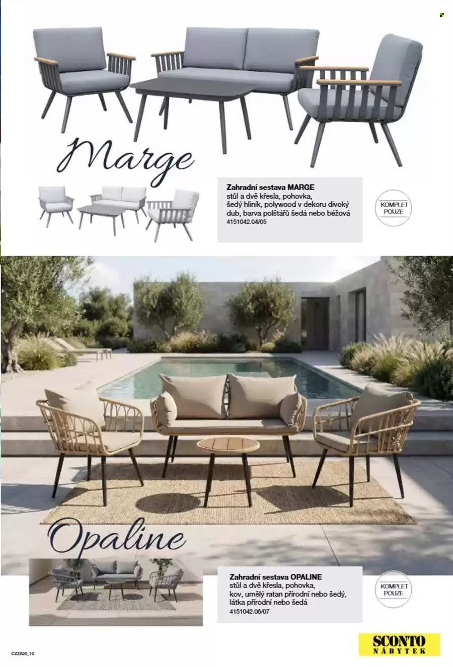 SCONTO NÁBYTEK leták - Zahradní katalog (2026-03-21)