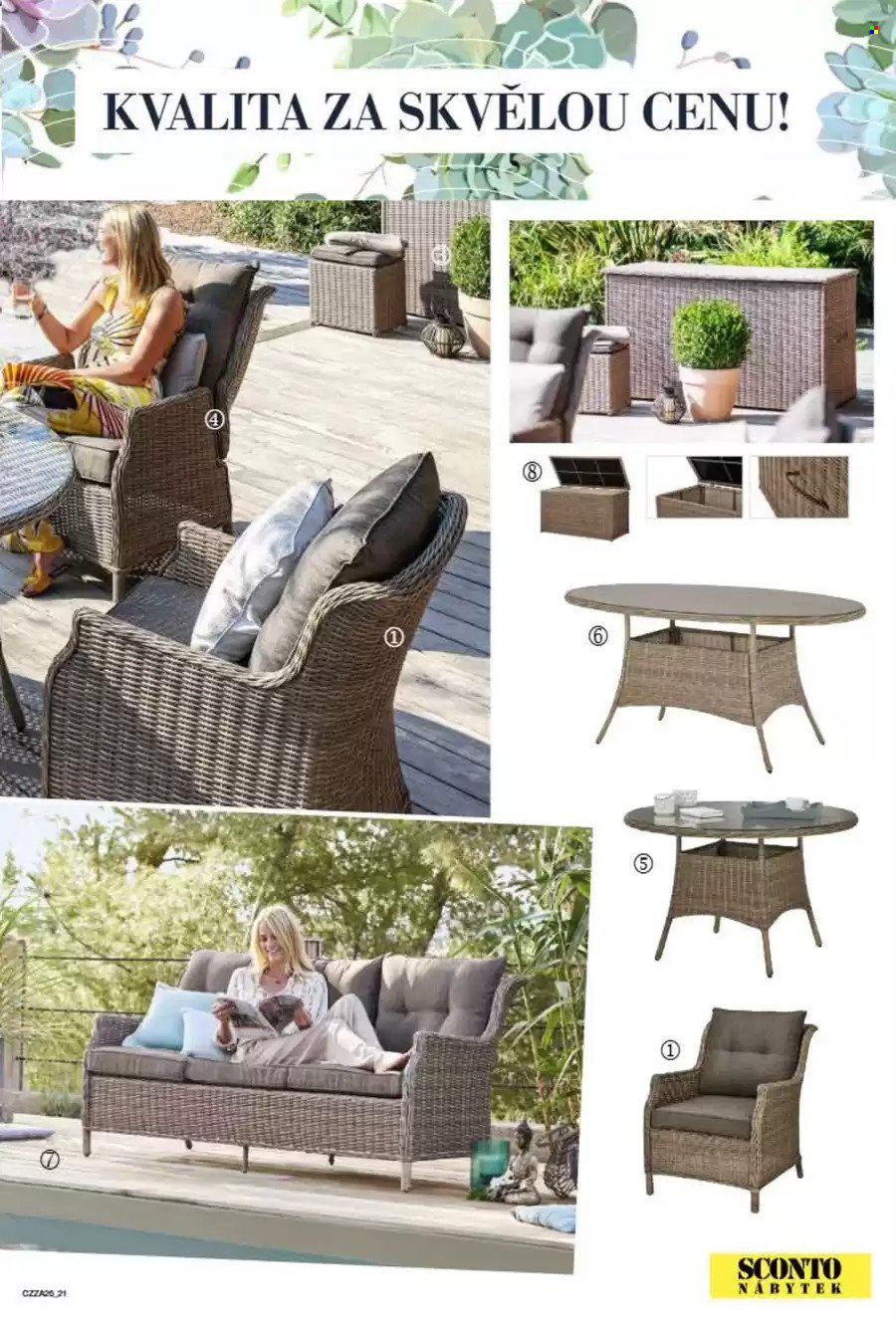 SCONTO NÁBYTEK leták - Zahradní katalog (2026-03-21)