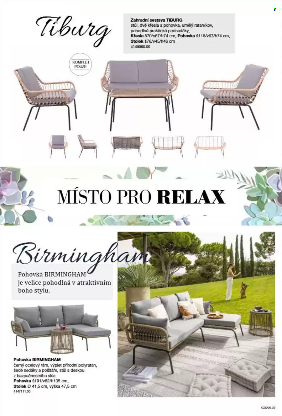 SCONTO NÁBYTEK leták - Zahradní katalog (2026-03-21)