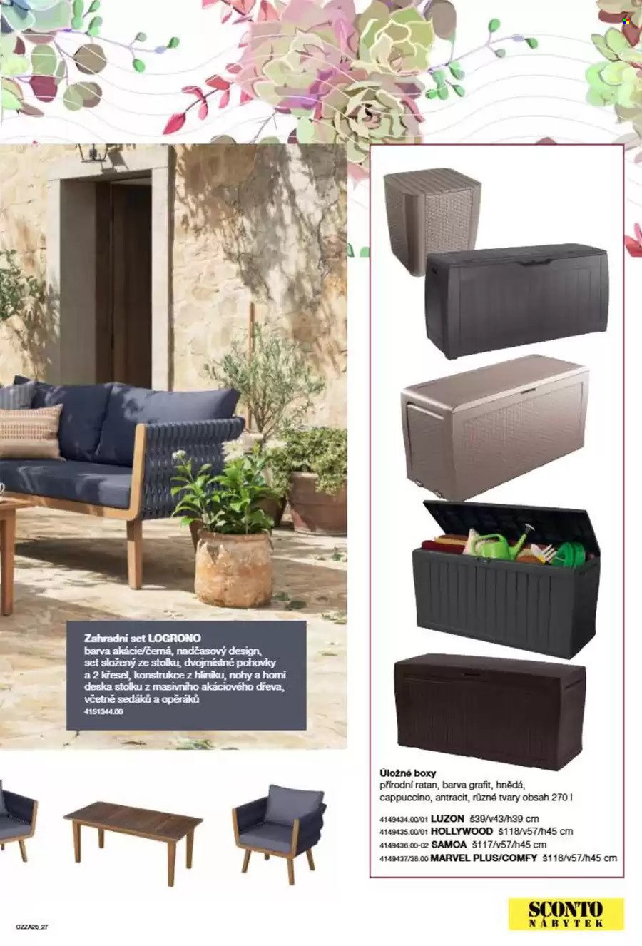 SCONTO NÁBYTEK leták - Zahradní katalog (2026-03-21)