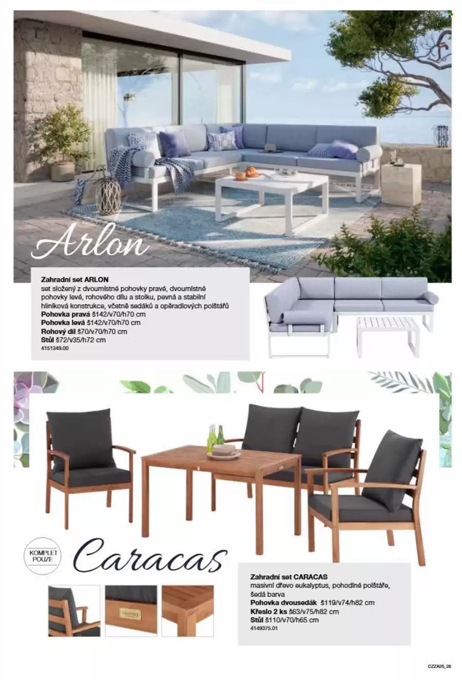 SCONTO NÁBYTEK leták - Zahradní katalog (2026-03-21)