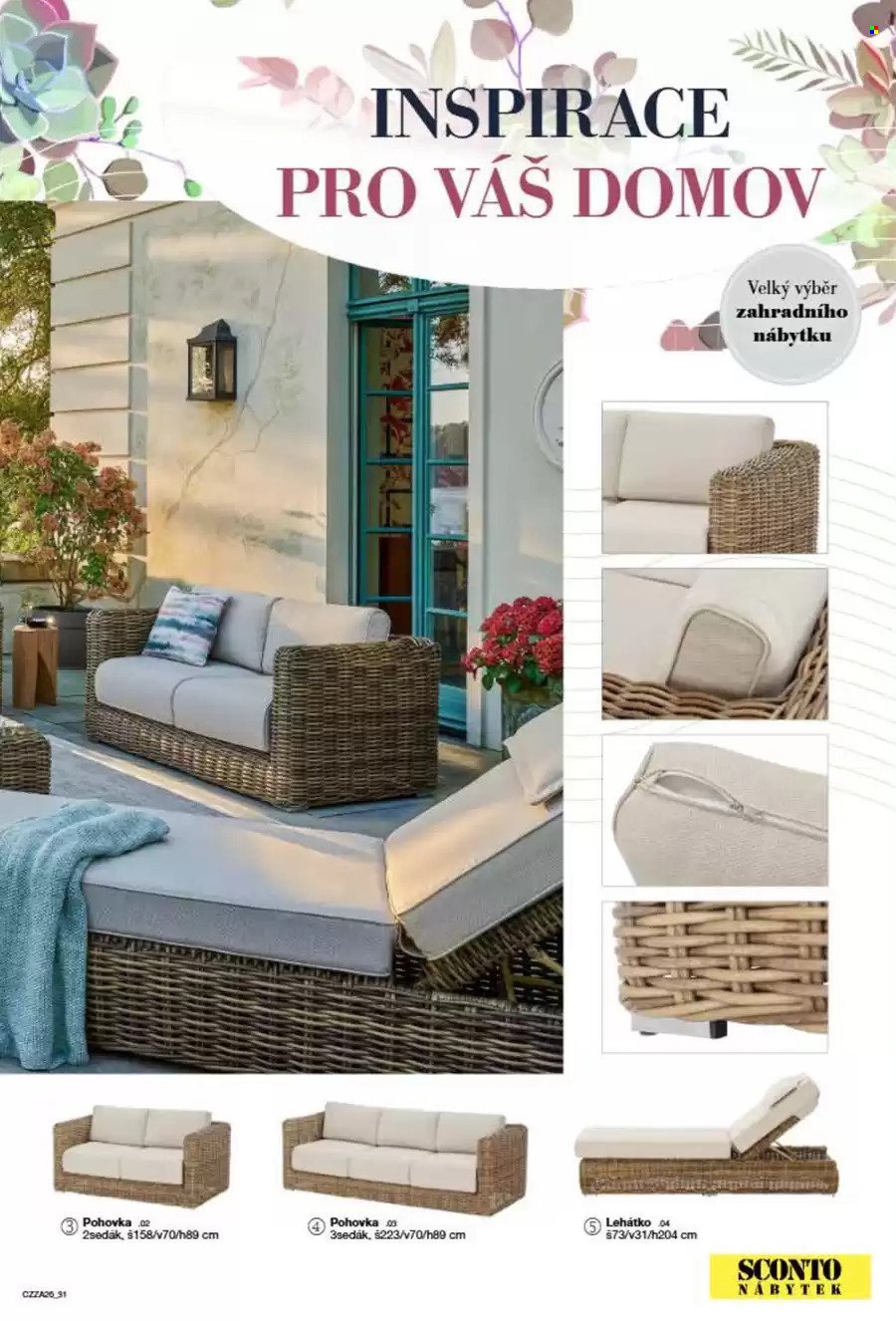 SCONTO NÁBYTEK leták - Zahradní katalog (2026-03-21)
