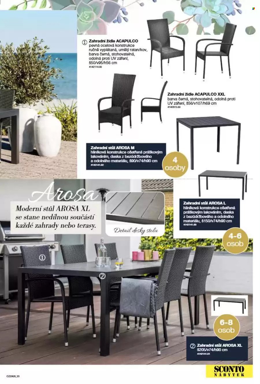 SCONTO NÁBYTEK leták - Zahradní katalog (2026-03-21)