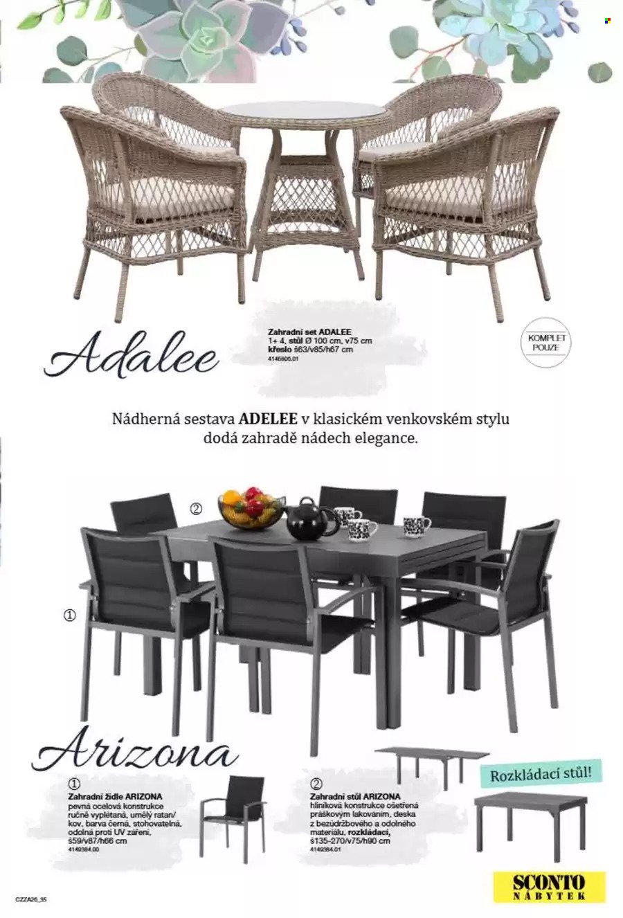 SCONTO NÁBYTEK leták - Zahradní katalog (2026-03-21)