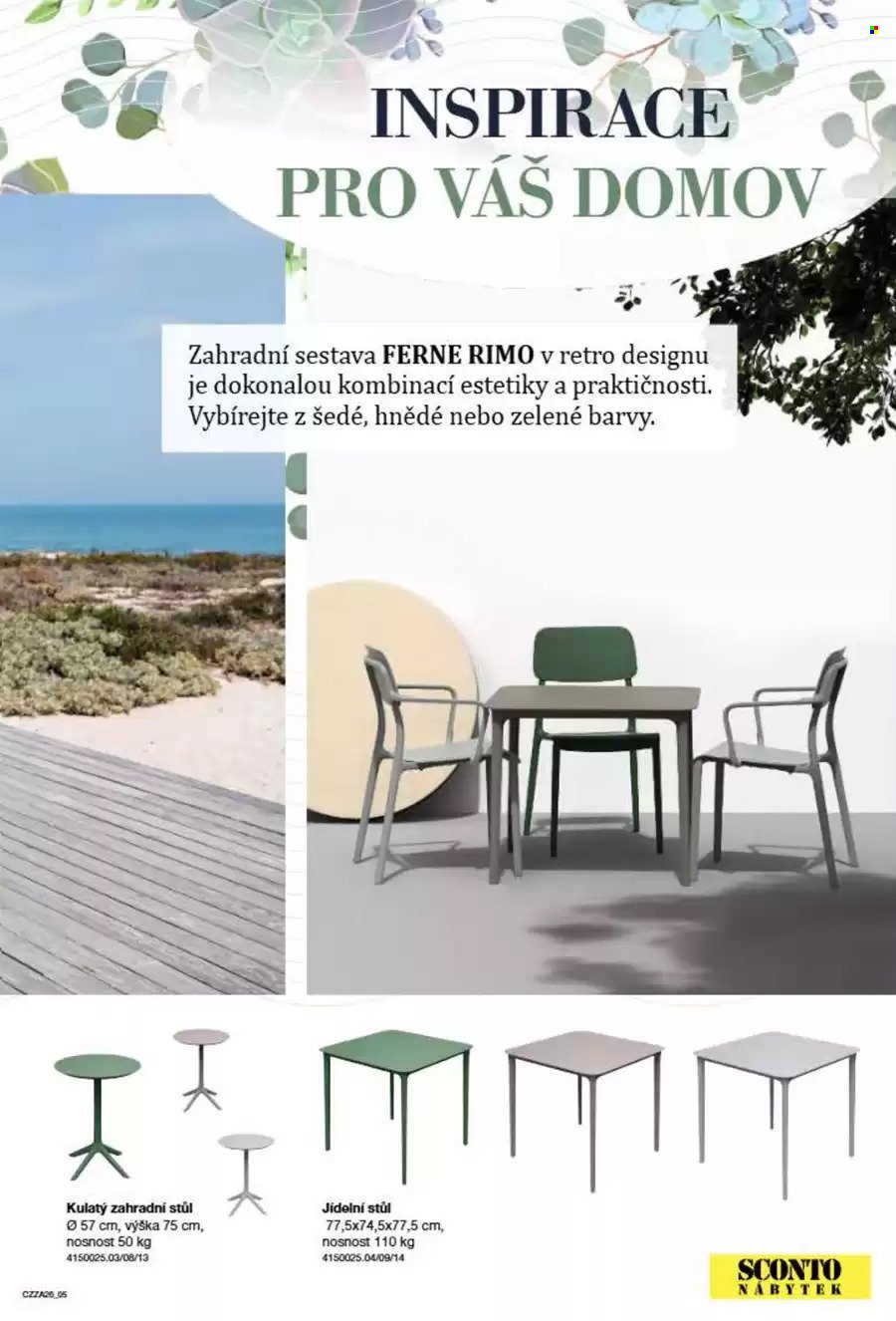SCONTO NÁBYTEK leták - Zahradní katalog (2026-03-21)