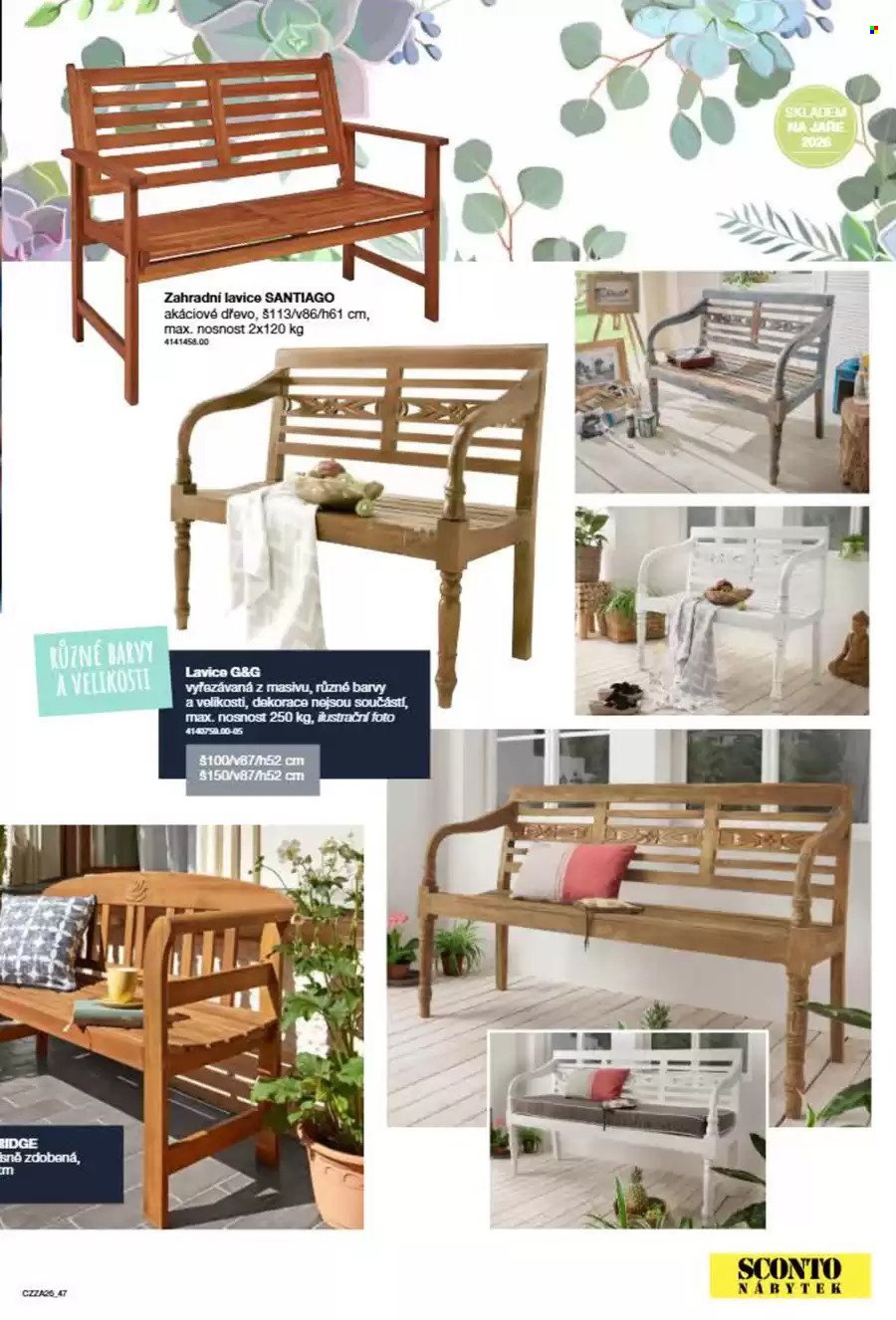 SCONTO NÁBYTEK leták - Zahradní katalog (2026-03-21)